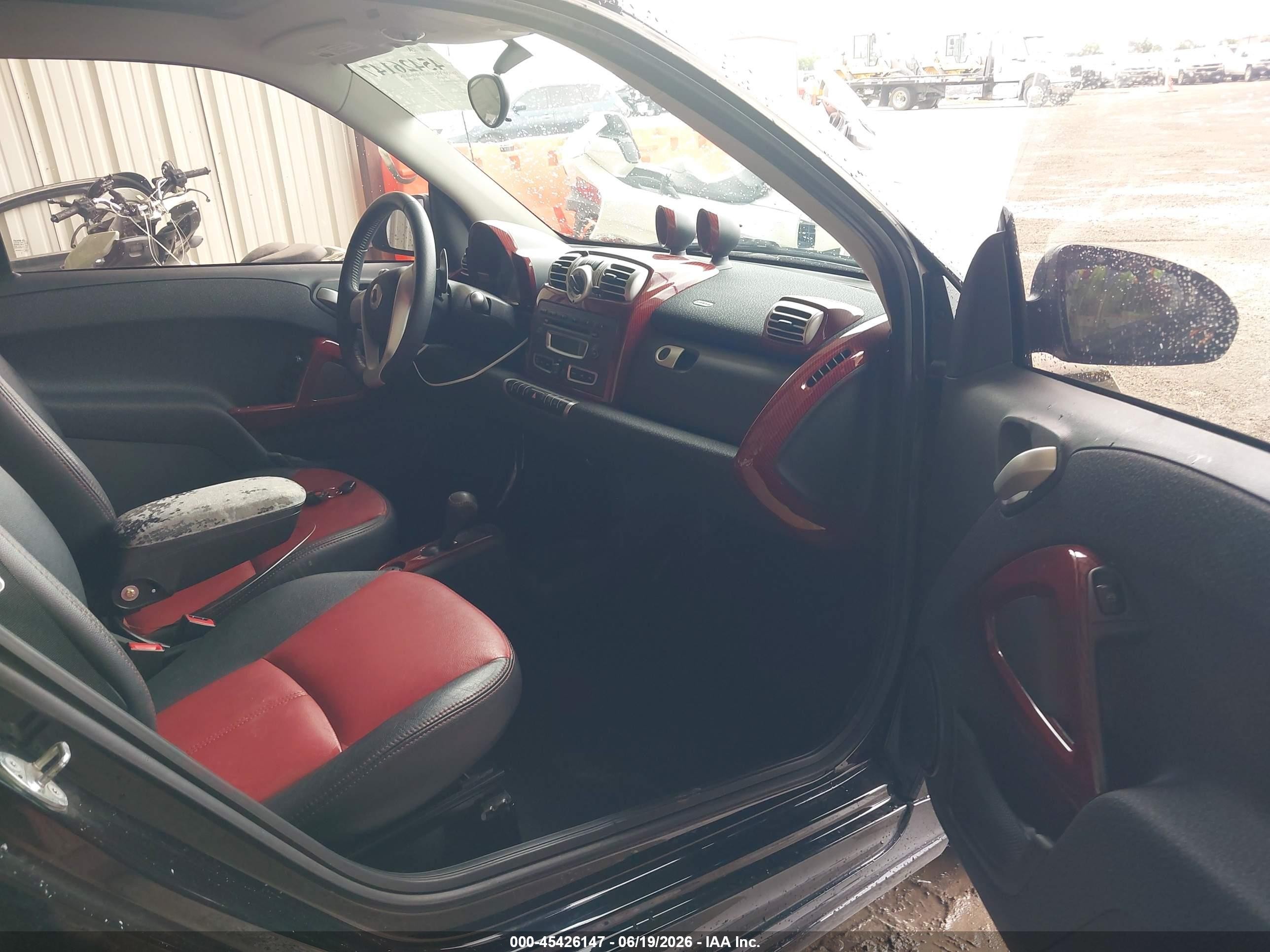 2009 Smart Fortwo Brabus/passion/pure Black vin: WMEEJ31X09K265567
