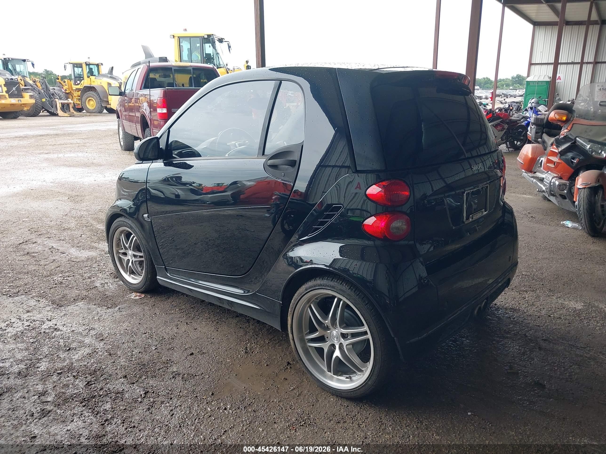 2009 Smart Fortwo Brabus/passion/pure Black vin: WMEEJ31X09K265567