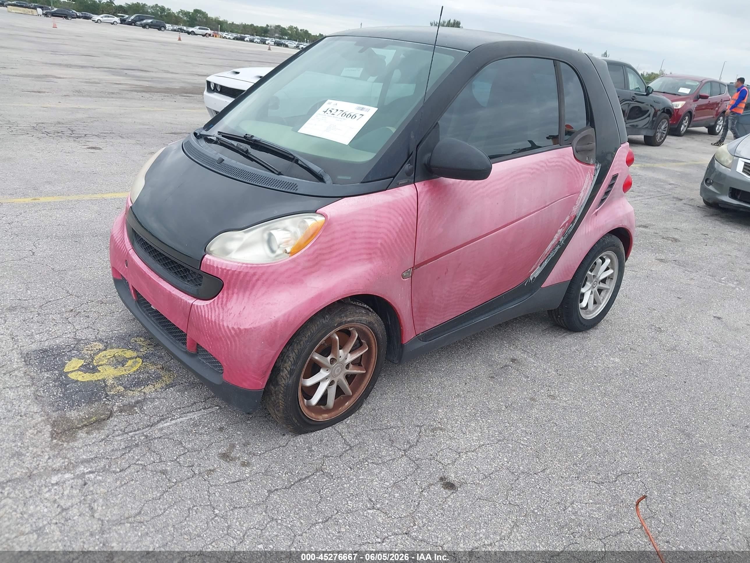 2009 Smart Fortwo Brabus/passion/pure Black vin: WMEEJ31X29K251850