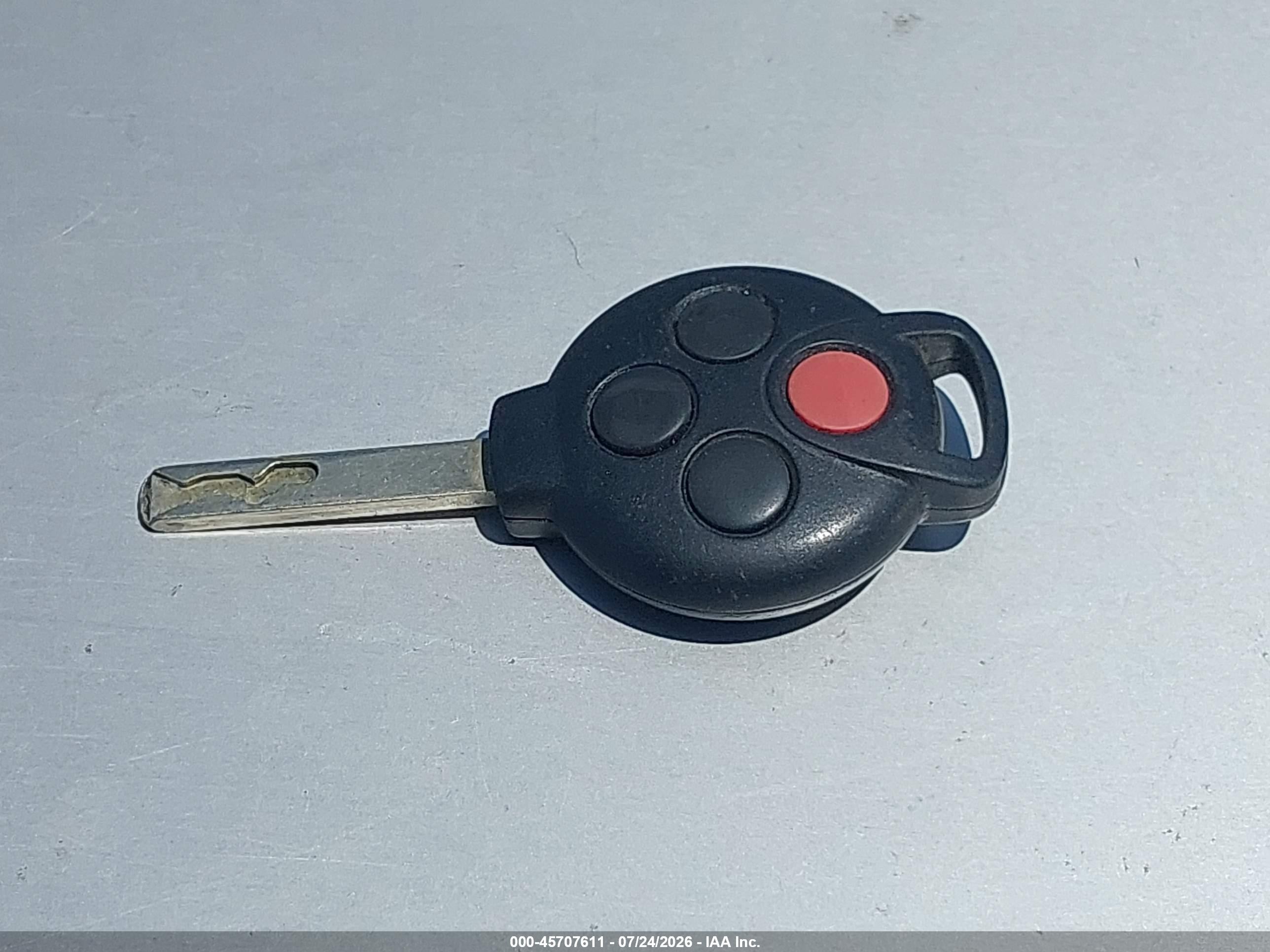 2008 Smart Fortwo Passion/pure Red vin: WMEEJ31X38K200274