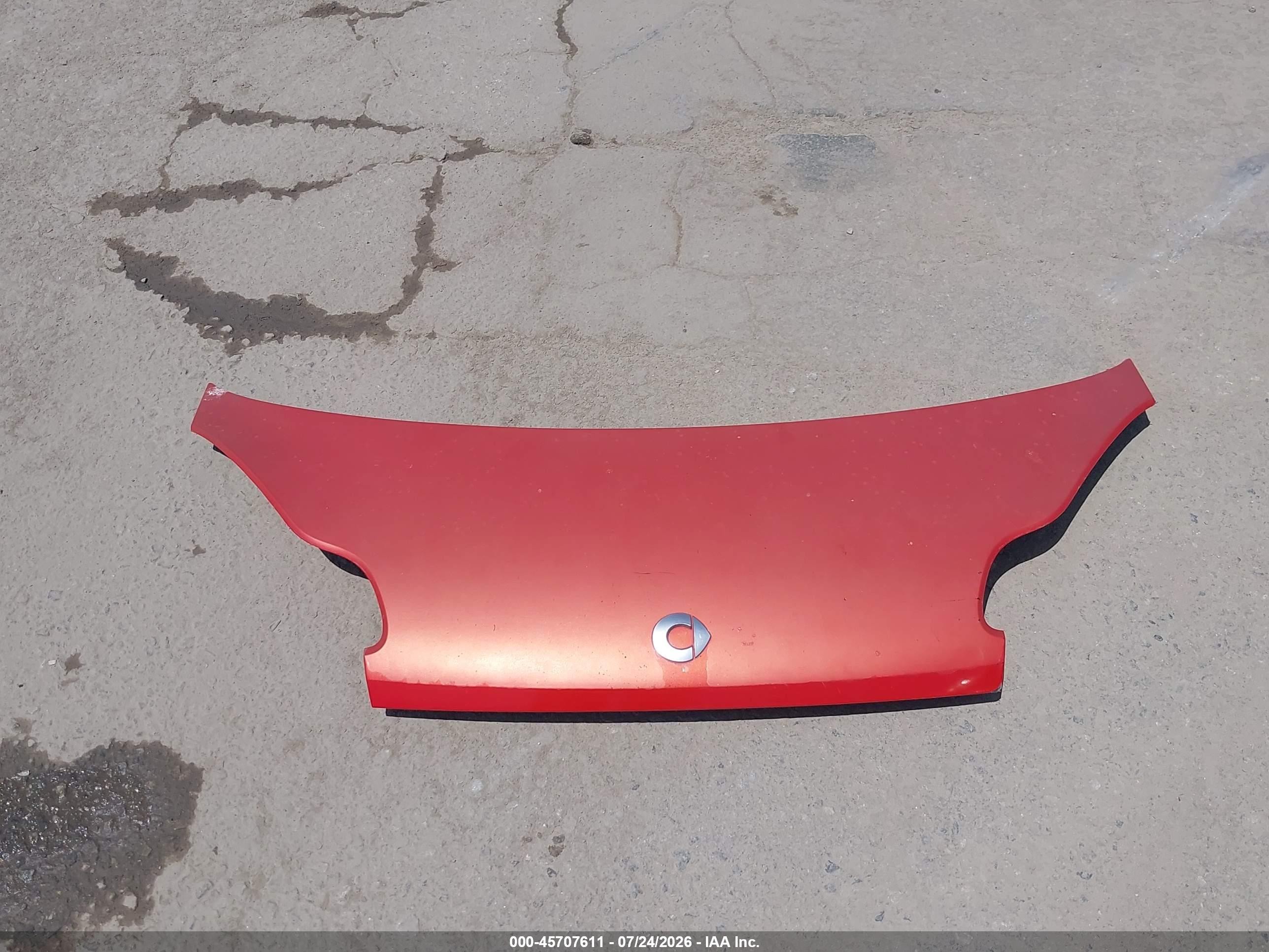 2008 Smart Fortwo Passion/pure Red vin: WMEEJ31X38K200274