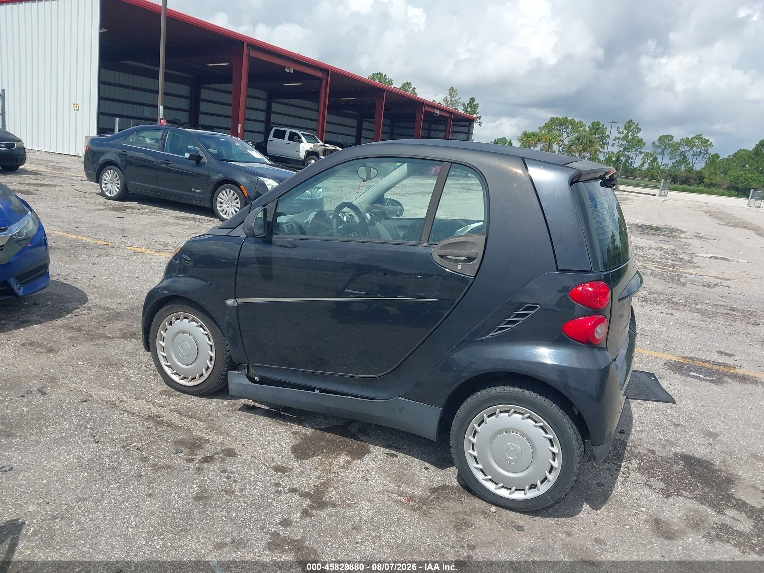 2008 Smart Fortwo Passion/pure Black vin: WMEEJ31X48K146631
