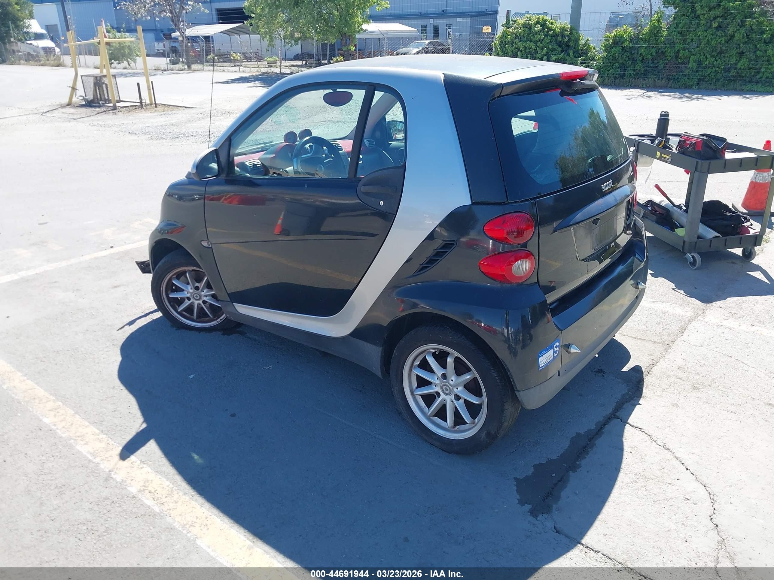 2009 Smart Fortwo Brabus/passion/pure Black vin: WMEEJ31X49K219255