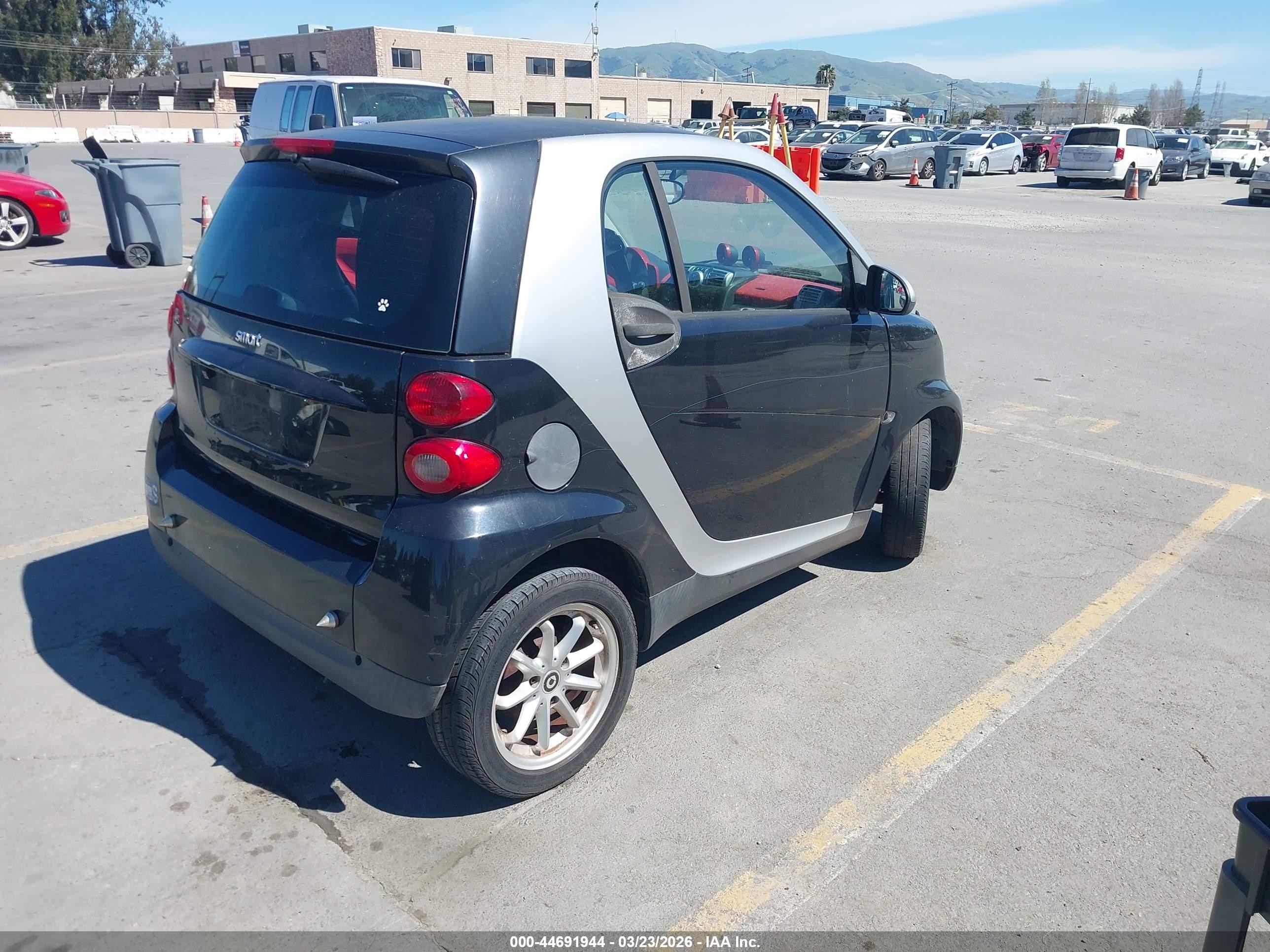 2009 Smart Fortwo Brabus/passion/pure Black vin: WMEEJ31X49K219255