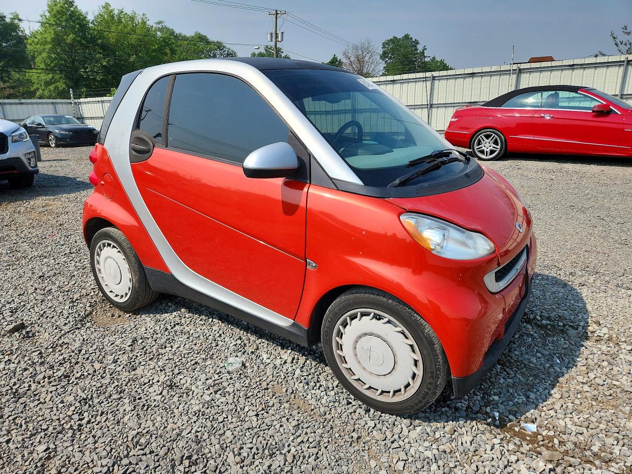 2008 Smart Fortwo Pure Two Tone vin: WMEEJ31X58K186684