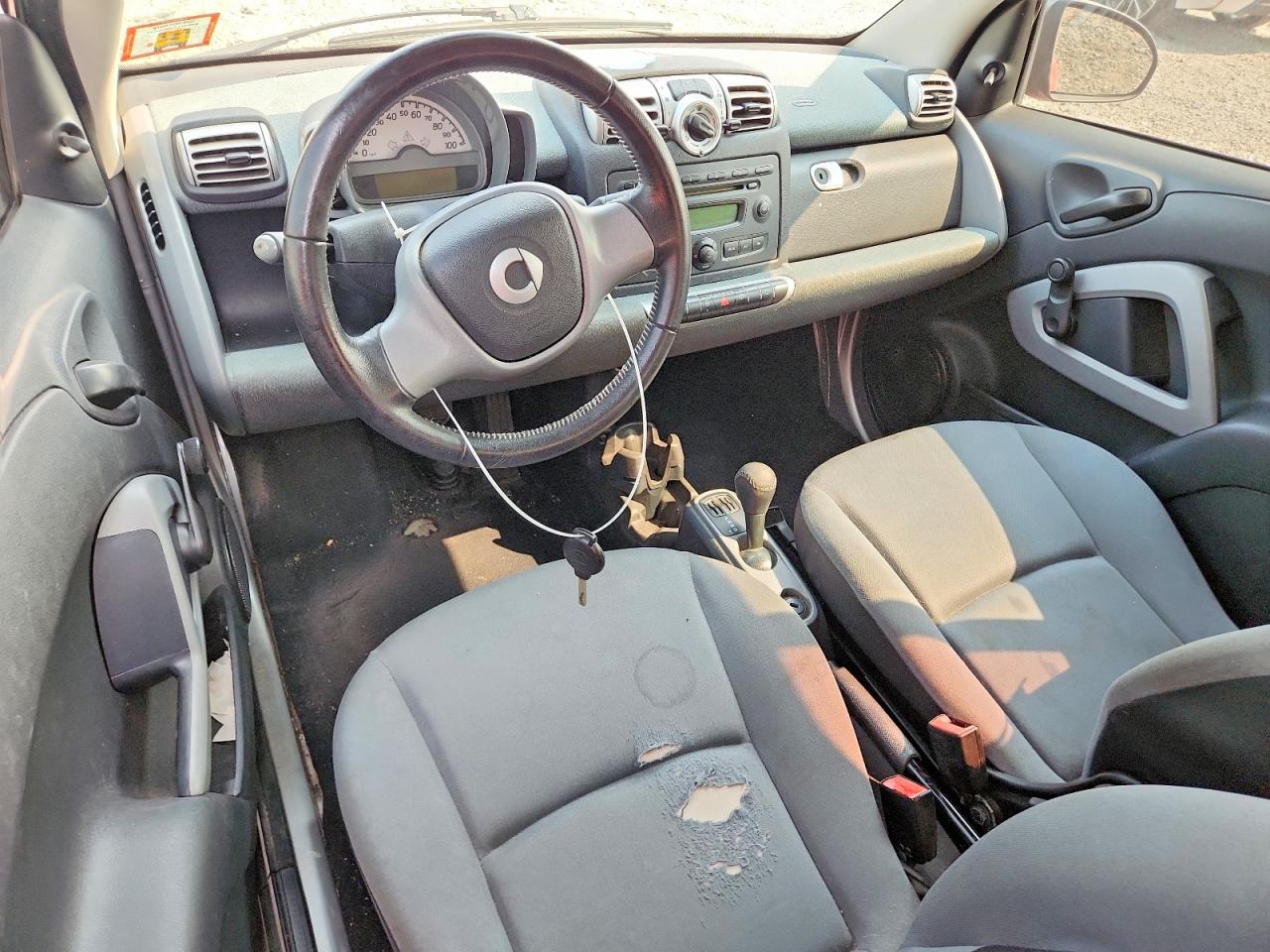 2008 Smart Fortwo Pure Two Tone vin: WMEEJ31X58K186684