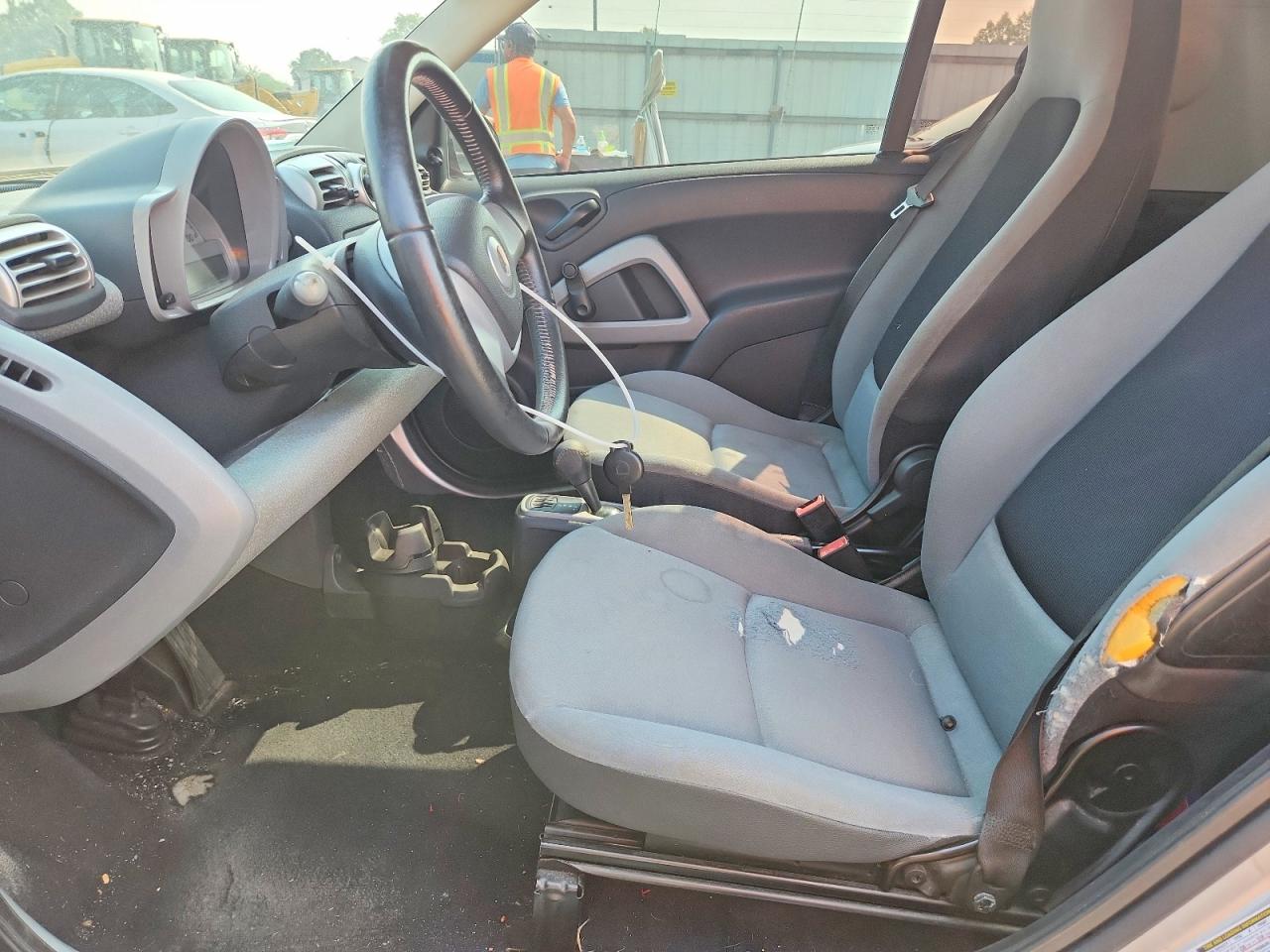2008 Smart Fortwo Pure Two Tone vin: WMEEJ31X58K186684