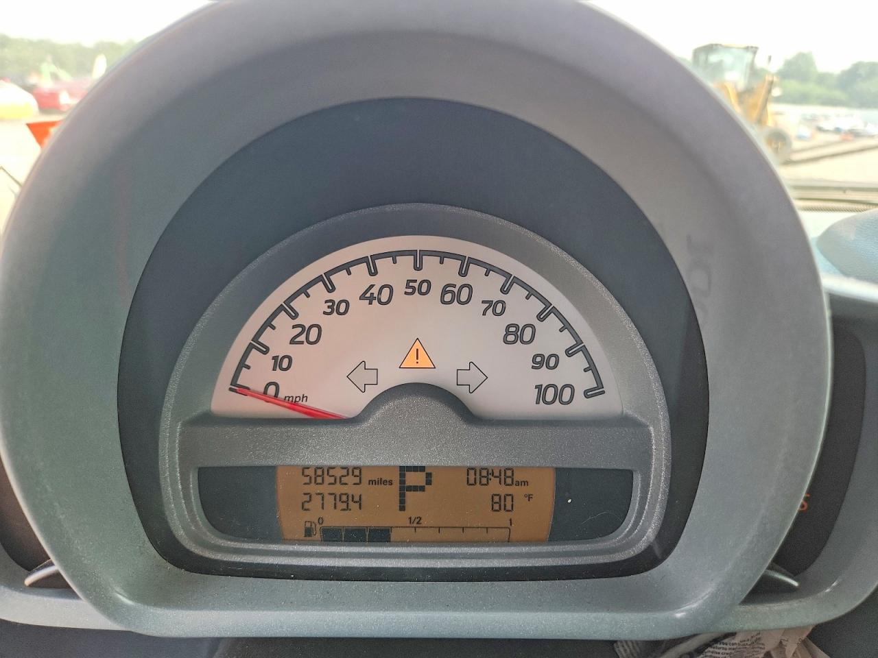 2008 Smart Fortwo Pure Two Tone vin: WMEEJ31X58K186684