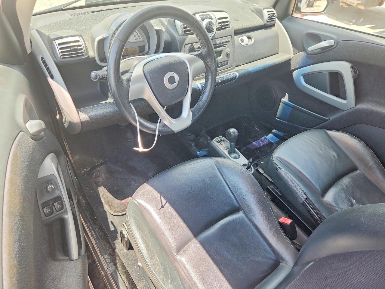 2008 Smart Fortwo Pure Silver vin: WMEEJ31X58K193344