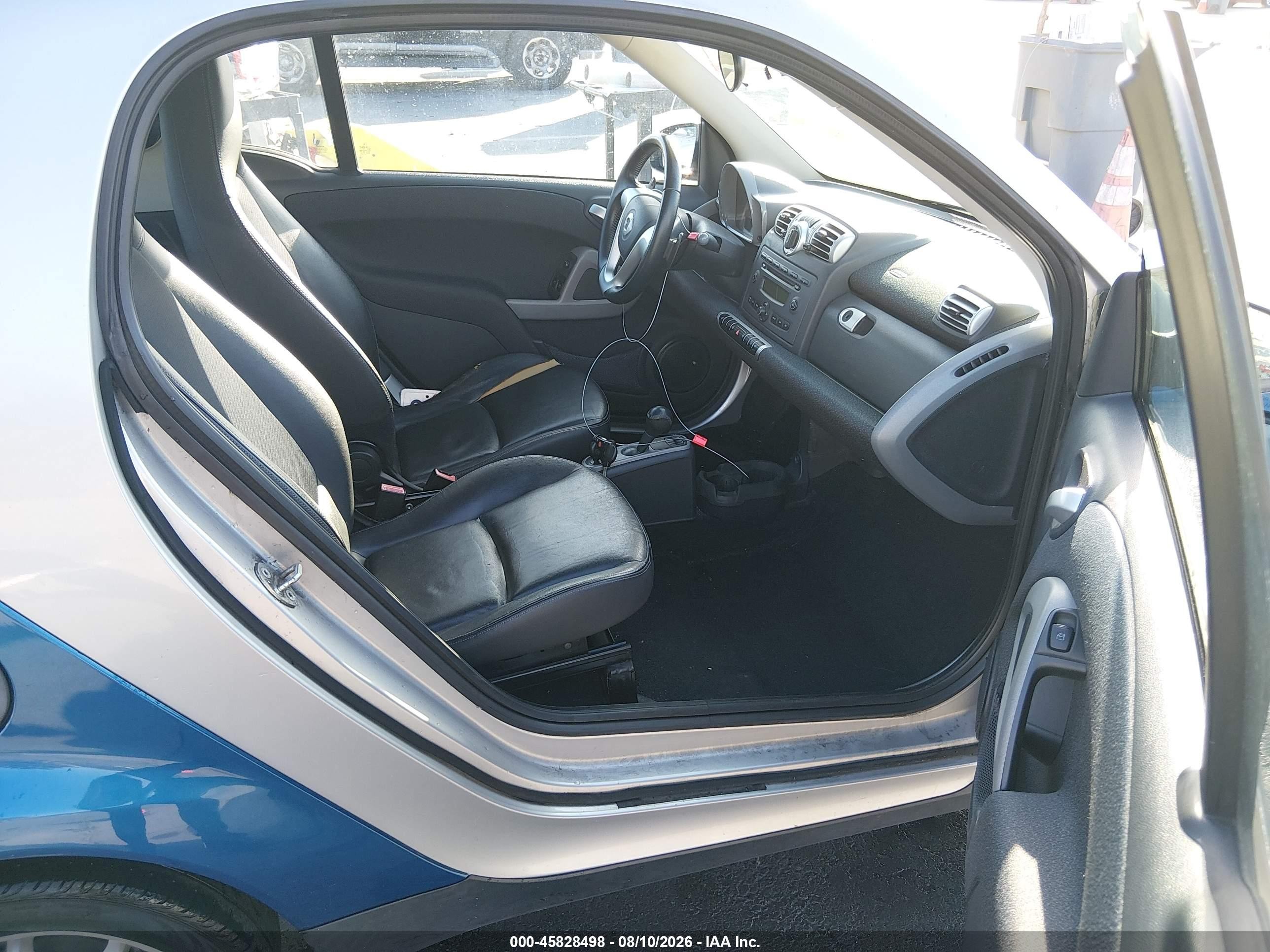 2009 Smart Fortwo Brabus/passion/pure Blue vin: WMEEJ31X59K211522