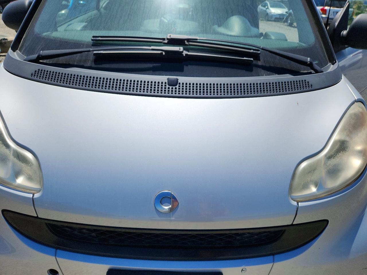 2008 Smart Fortwo Pure Серебряный vin: WMEEJ31X68K144864