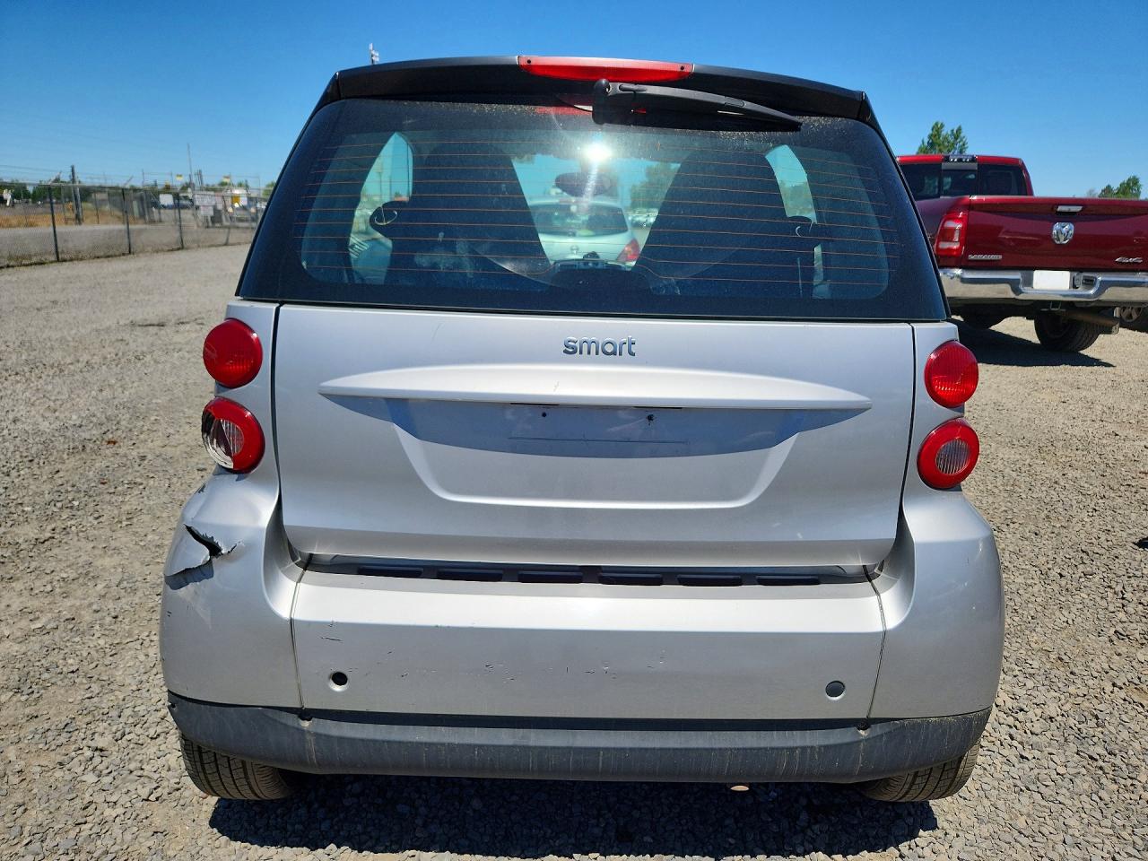 2008 Smart Fortwo Pure Серебряный vin: WMEEJ31X68K144864