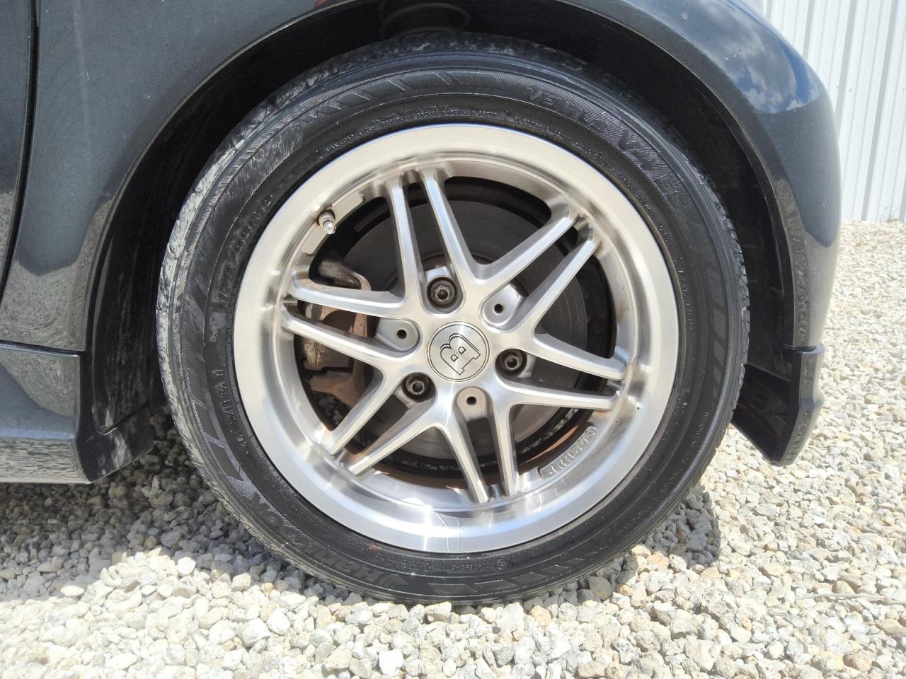 2009 Smart Fortwo Pure Черный vin: WMEEJ31X79K233571 Damage: Right Front Wheel, Aftermarket, Acceptable