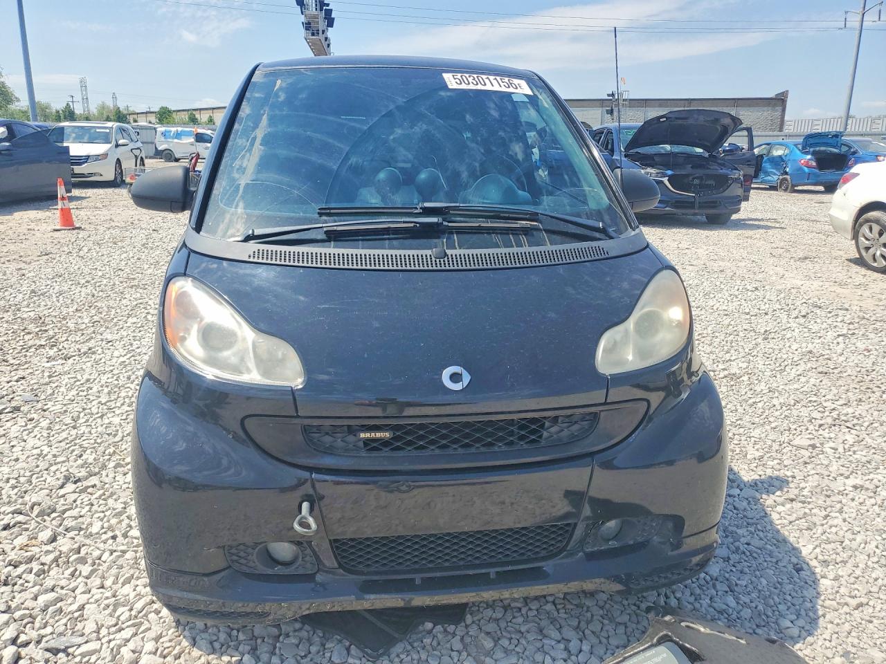 2009 Smart Fortwo Pure Black vin: WMEEJ31X89K280009