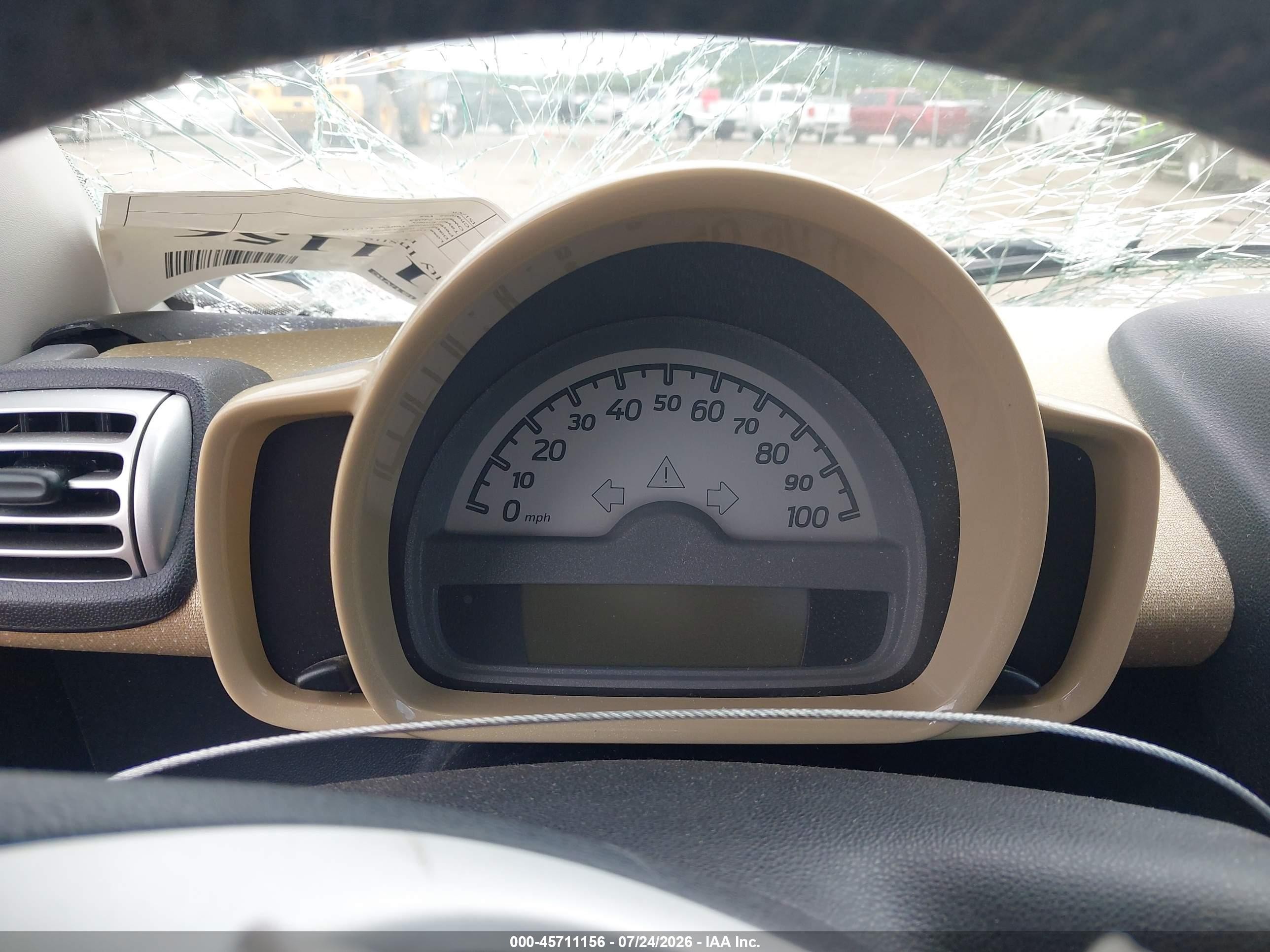 2009 Smart Fortwo Brabus/passion/pure Red vin: WMEEJ31X89K300534