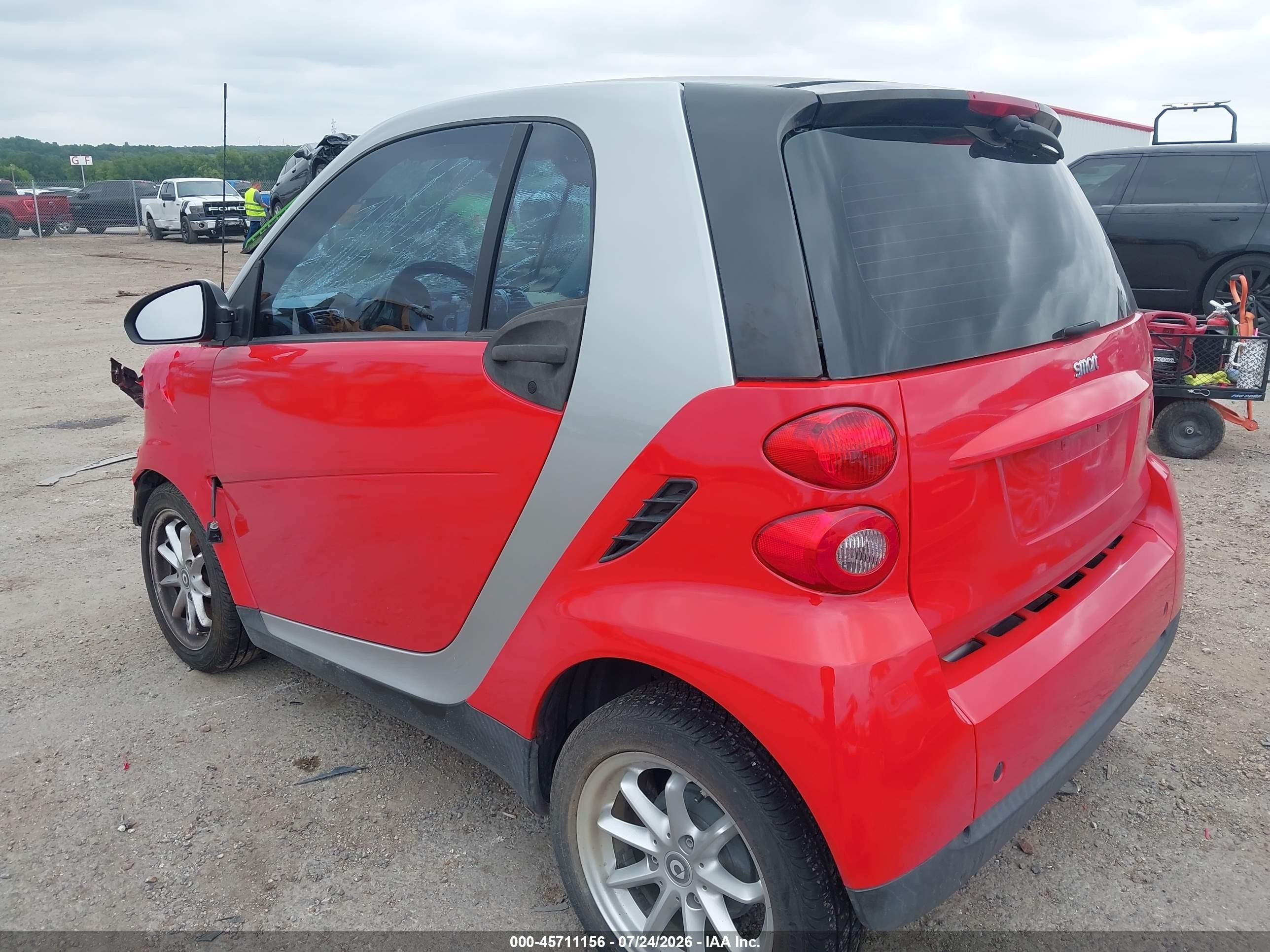 2009 Smart Fortwo Brabus/passion/pure Red vin: WMEEJ31X89K300534