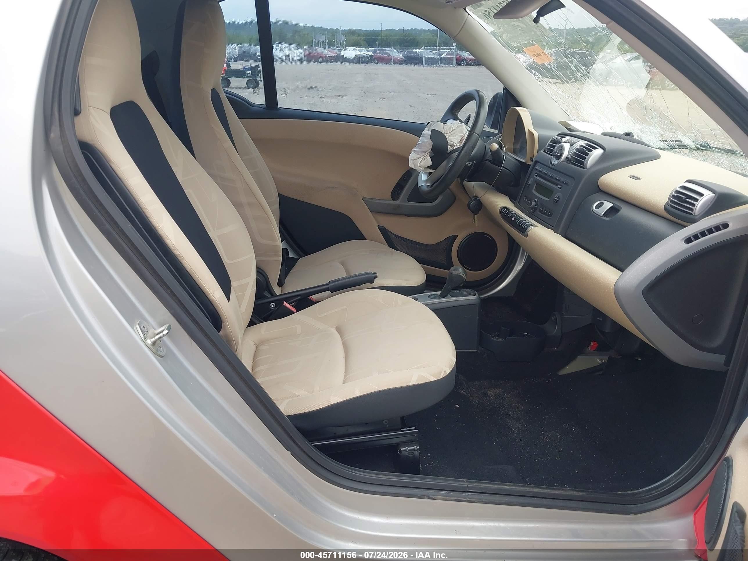 2009 Smart Fortwo Brabus/passion/pure Red vin: WMEEJ31X89K300534