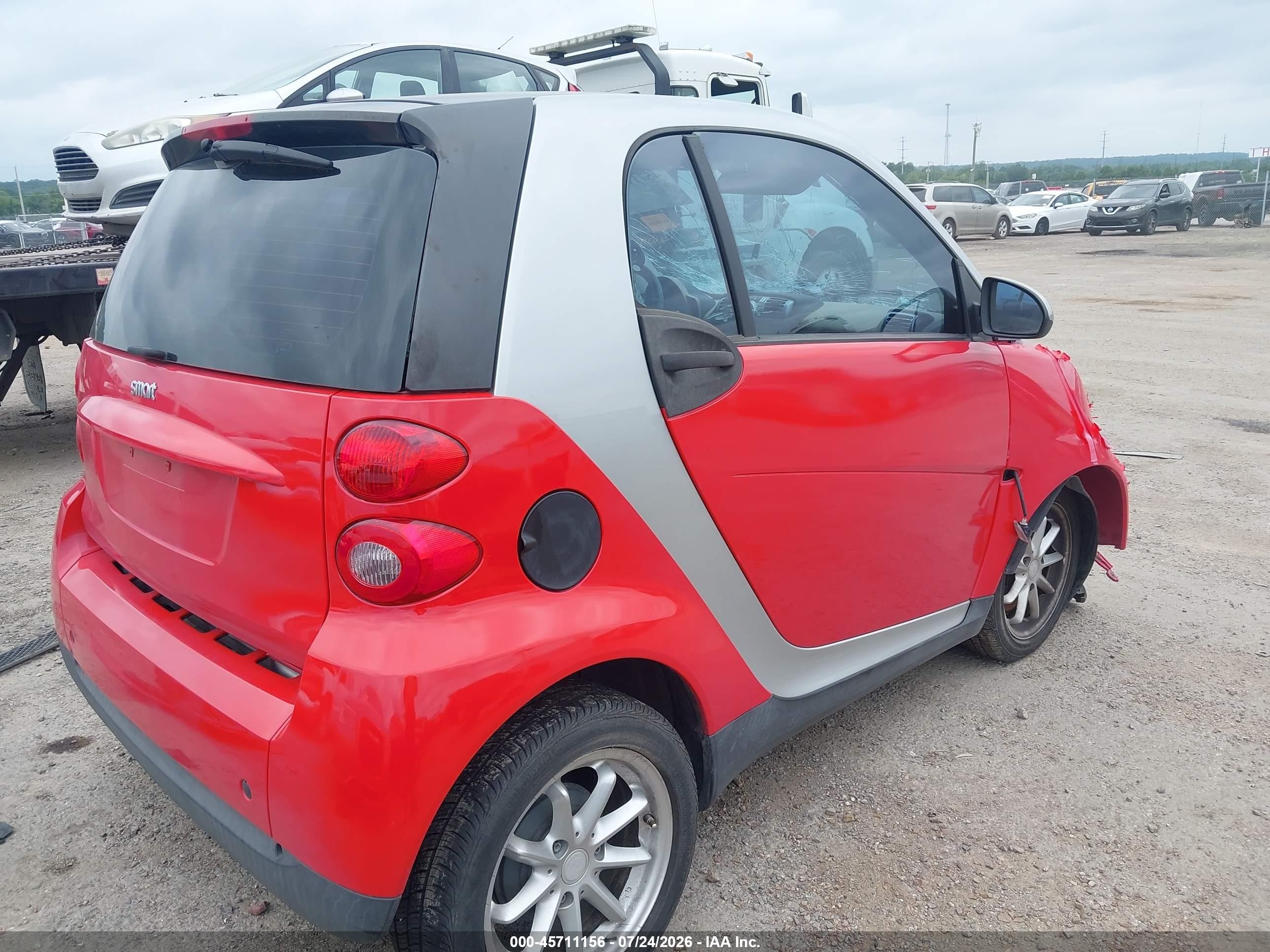 2009 Smart Fortwo Brabus/passion/pure Red vin: WMEEJ31X89K300534