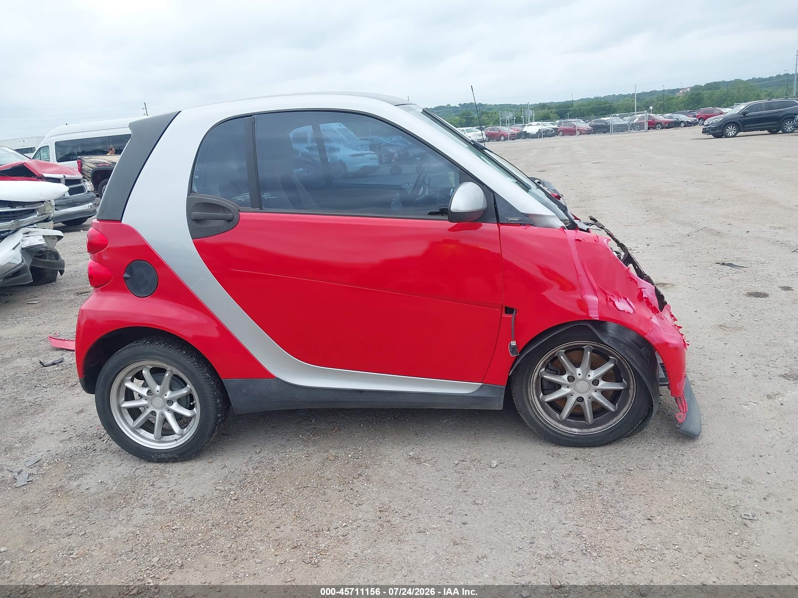 2009 Smart Fortwo Brabus/passion/pure Red vin: WMEEJ31X89K300534