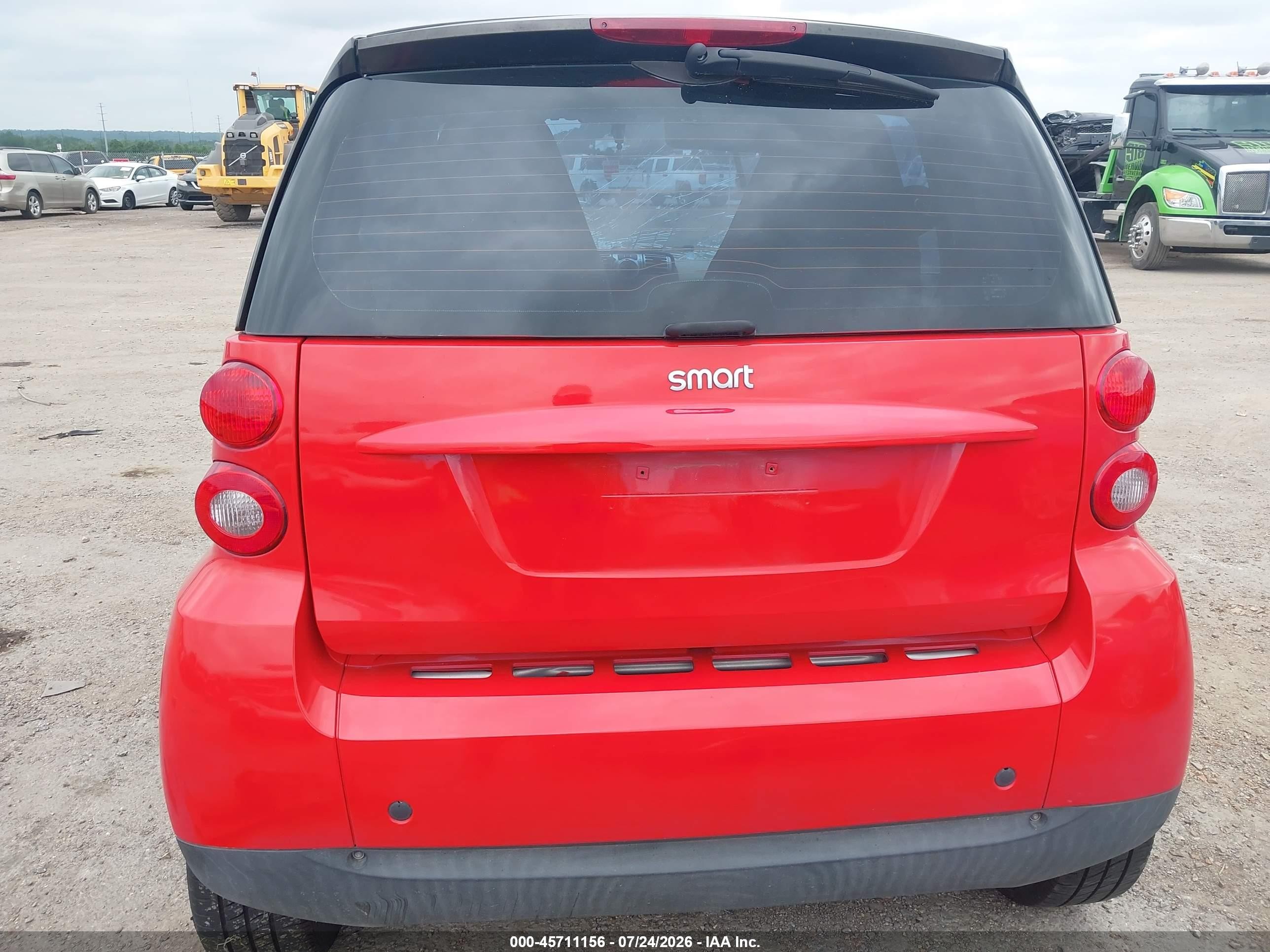 2009 Smart Fortwo Brabus/passion/pure Red vin: WMEEJ31X89K300534