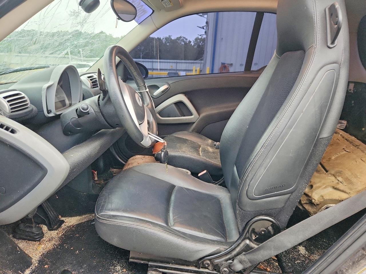 2008 Smart Fortwo Pure Белый vin: WMEEJ31X98K100194