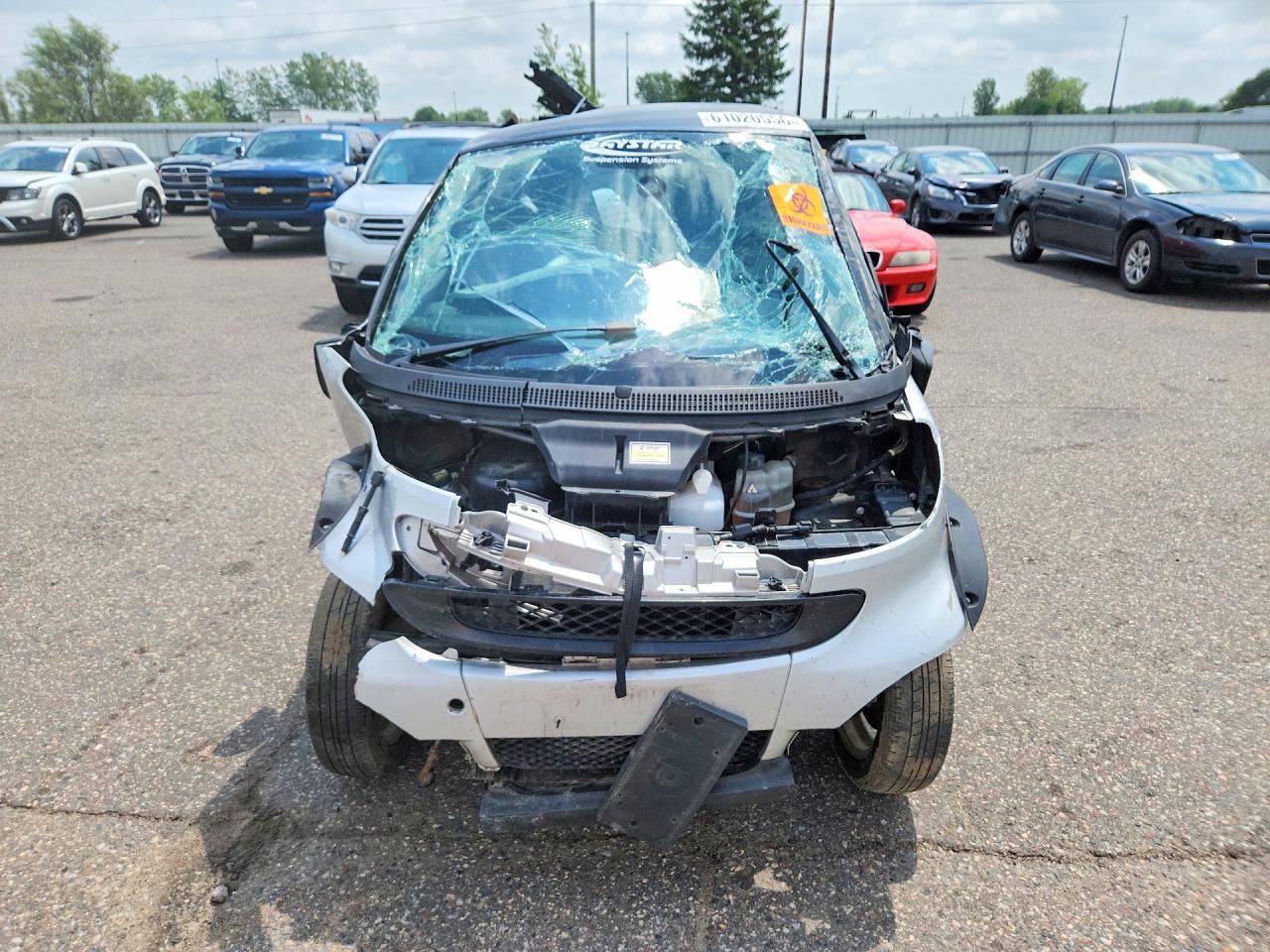 2008 Smart Fortwo Pure Серебряный vin: WMEEJ31X98K139058