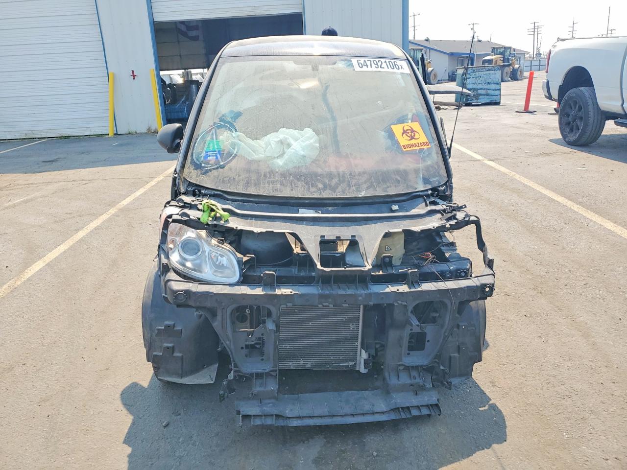 2009 Smart Fortwo Pure Silver vin: WMEEJ31X99K245883