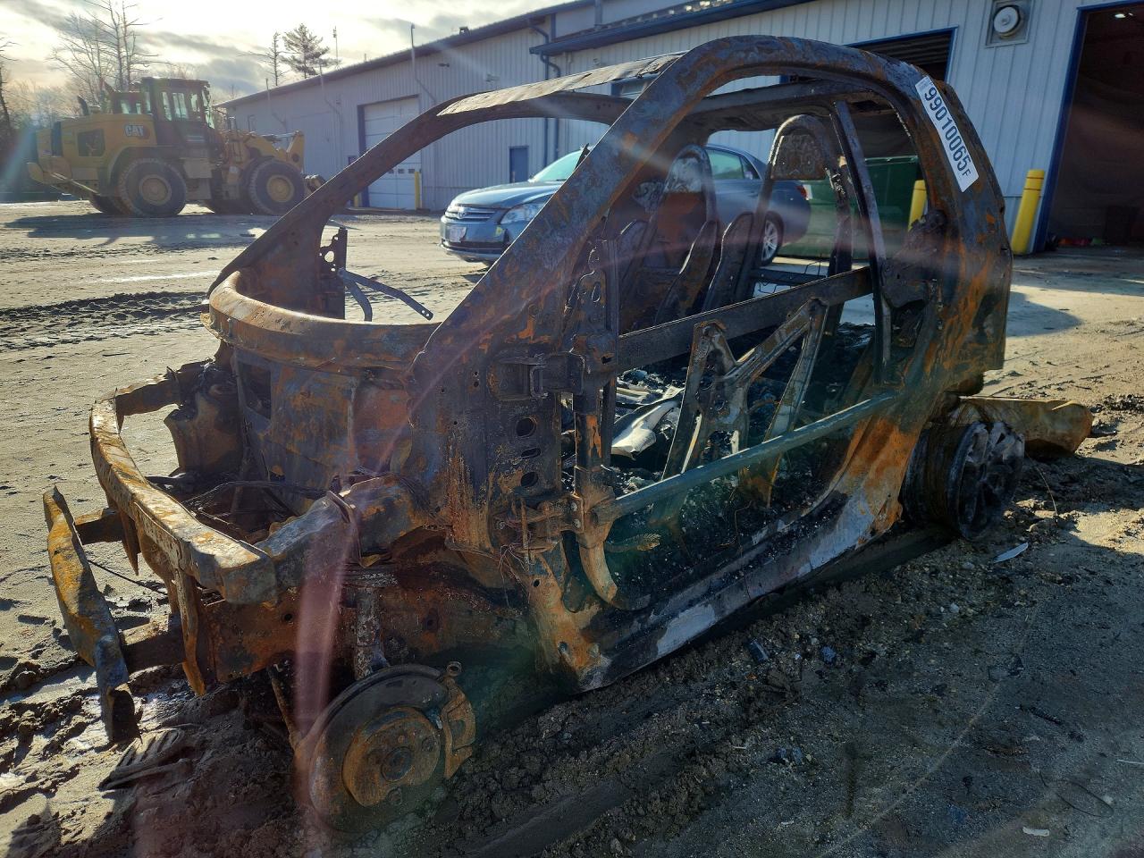 2009 Smart Fortwo Pure Burn vin: WMEEJ31XX9K281128