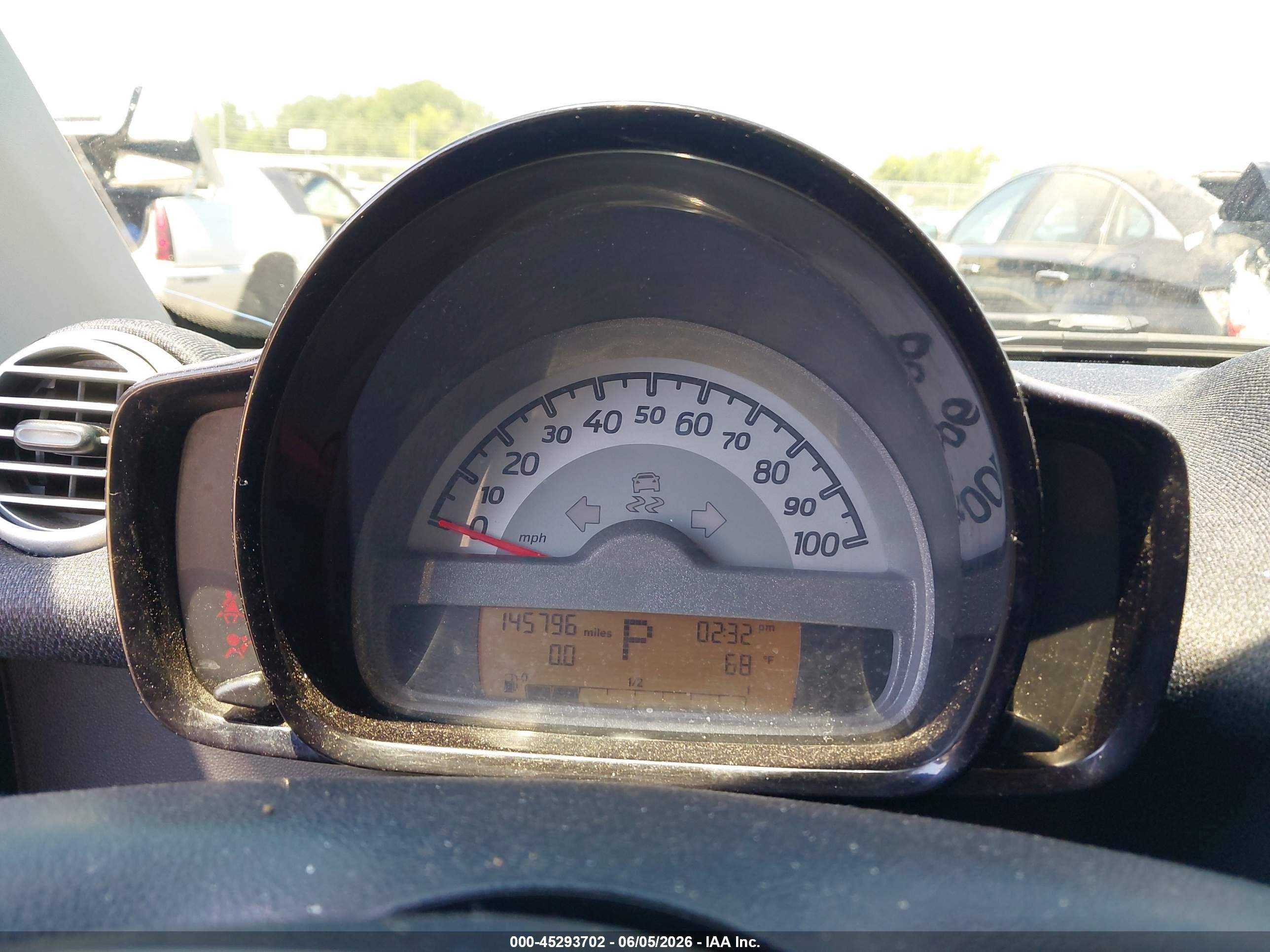 2013 Smart Fortwo Pure Black vin: WMEEJ3BA0DK683632