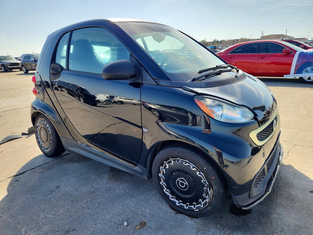 2015 Smart Fortwo Pure Black vin: WMEEJ3BA0FK805473