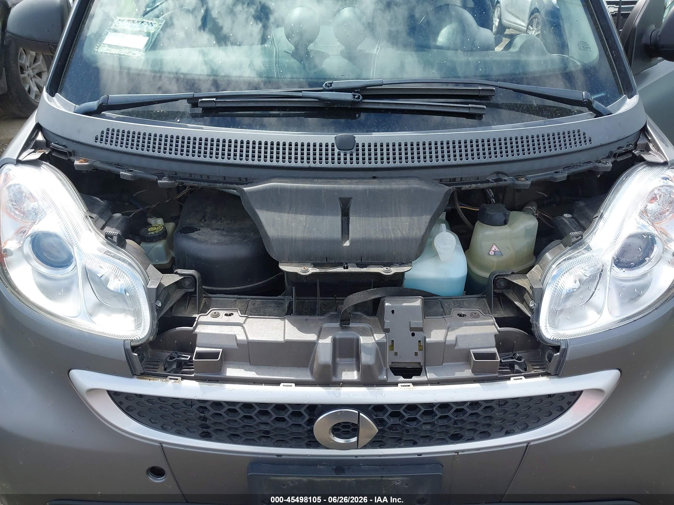 2013 Smart Fortwo Passion Gray vin: WMEEJ3BA2DK601366