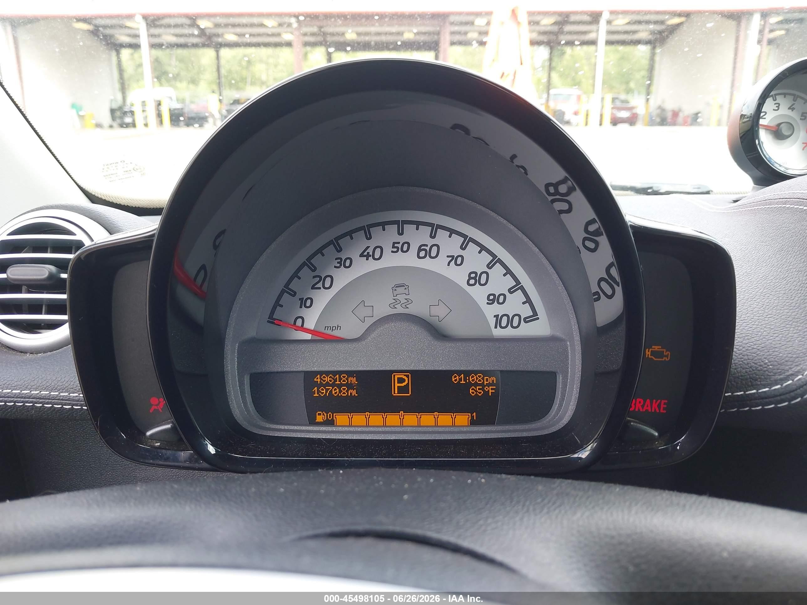 2013 Smart Fortwo Passion Gray vin: WMEEJ3BA2DK601366