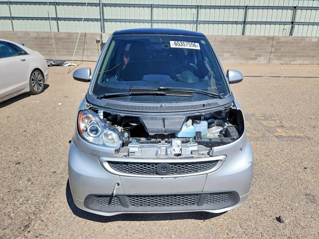 2013 Smart Fortwo Pure Silver vin: WMEEJ3BA2DK695281