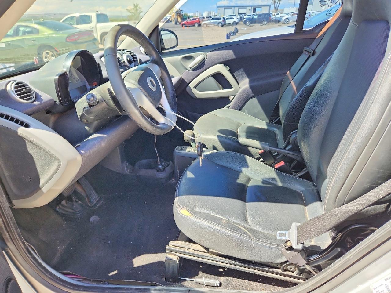 2013 Smart Fortwo Pure Silver vin: WMEEJ3BA2DK695281
