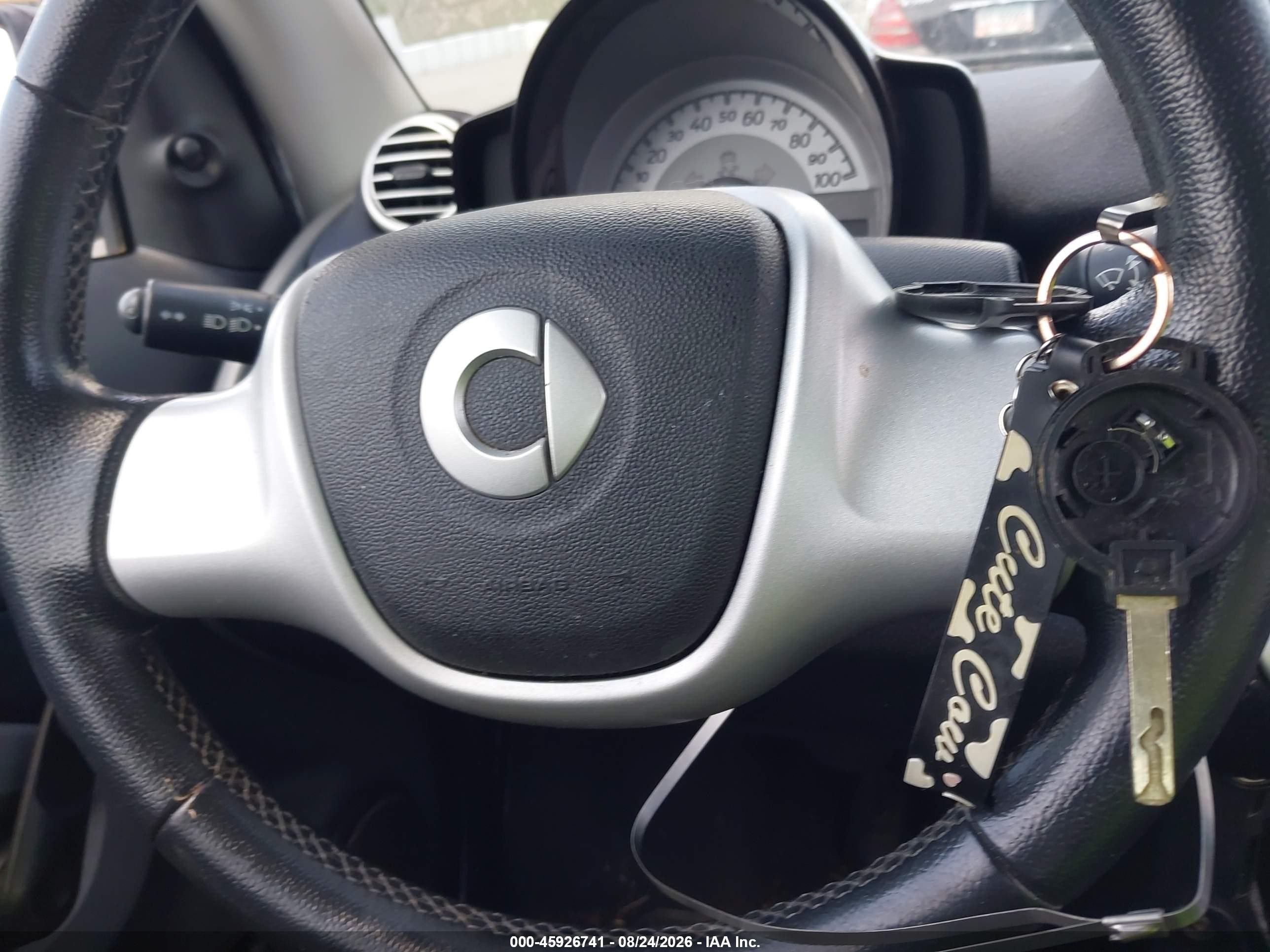 2013 Smart Fortwo Pure White vin: WMEEJ3BA3DK677579