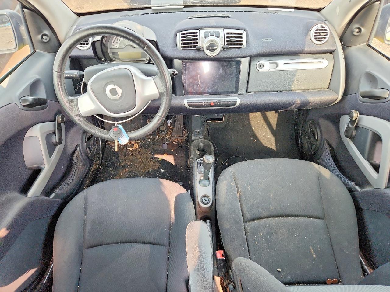 2013 Smart Fortwo Pure Yellow vin: WMEEJ3BA4DK656885