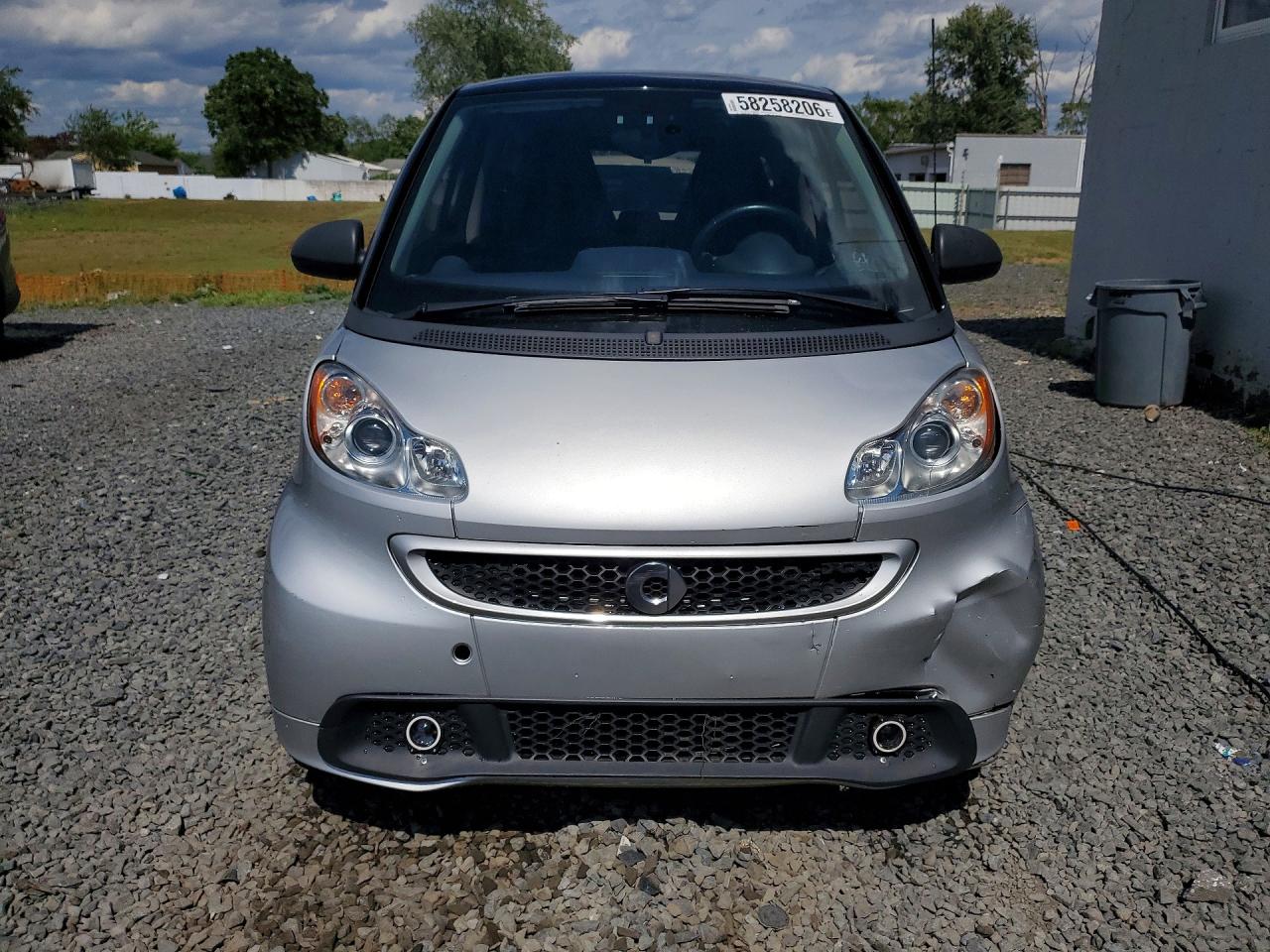 2013 Smart Fortwo Pure/passion Серебряный vin: WMEEJ3BA5DK671119