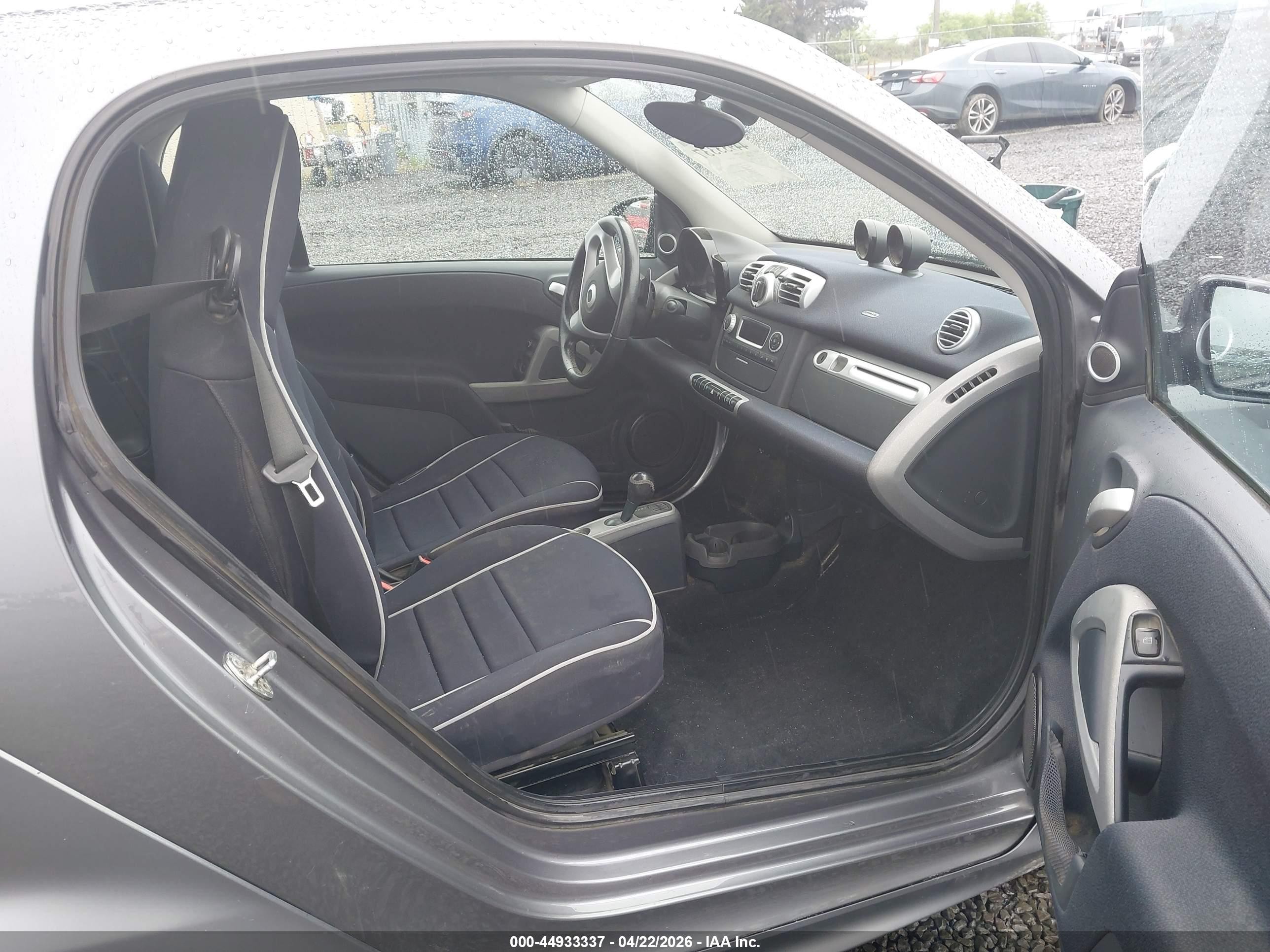 2014 Smart Fortwo Passion Gray vin: WMEEJ3BA5EK783016