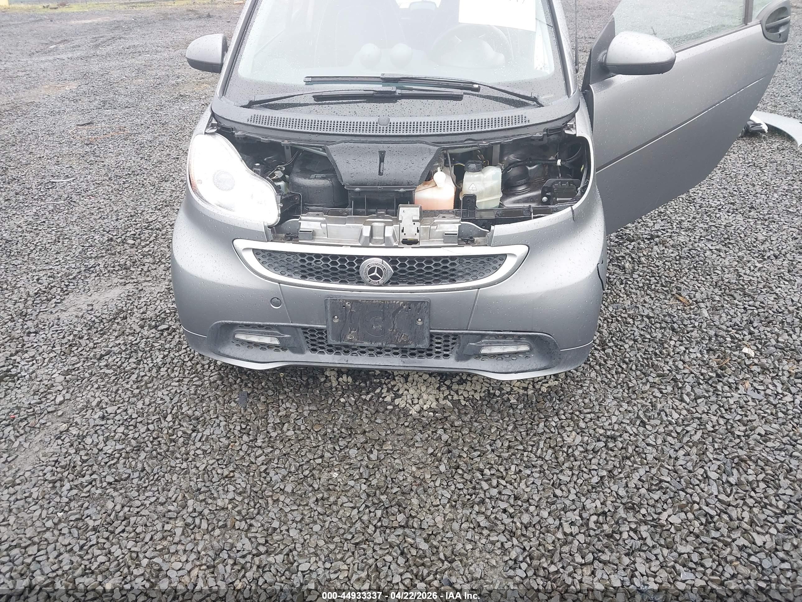 2014 Smart Fortwo Passion Gray vin: WMEEJ3BA5EK783016