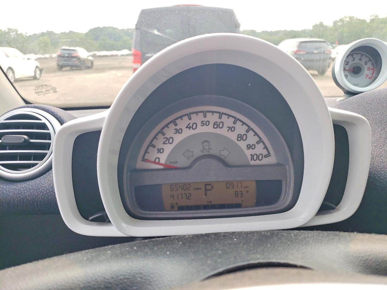 2013 Smart Fortwo Pure Белый vin: WMEEJ3BA7DK651129