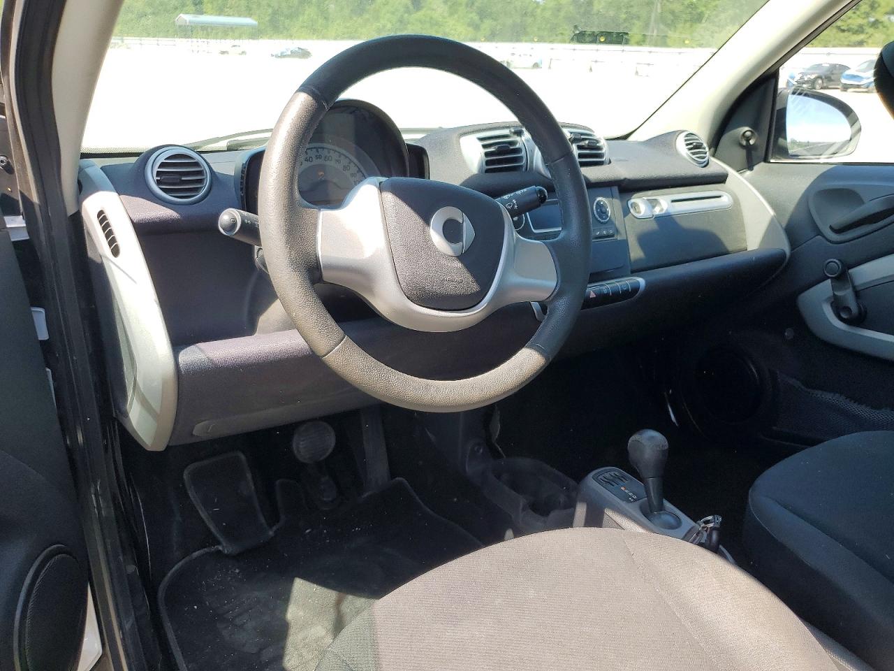 2015 Smart Fortwo Pure White vin: WMEEJ3BA7FK797257