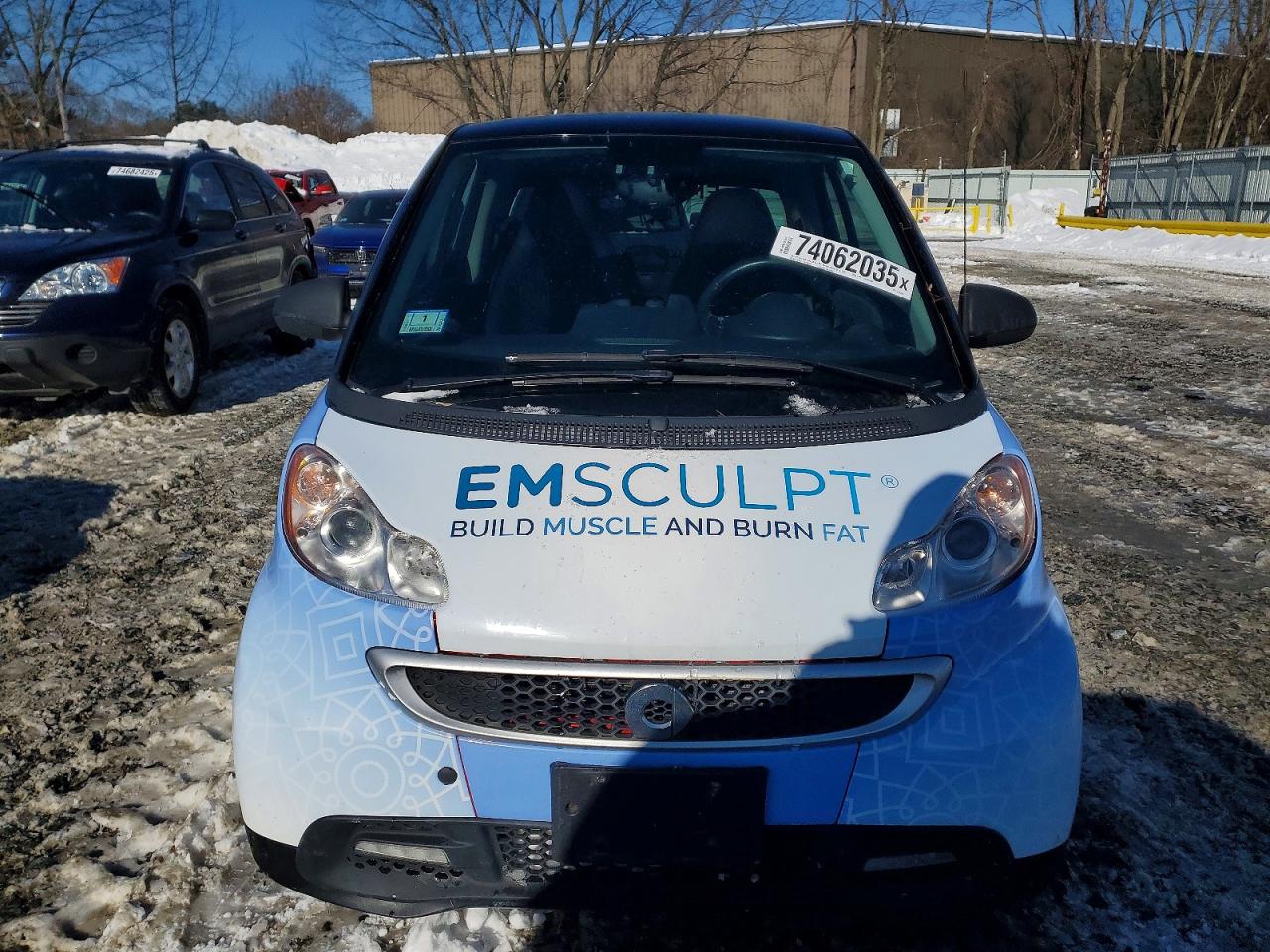 2013 Smart Fortwo Pure Two Tone vin: WMEEJ3BA9DK615233