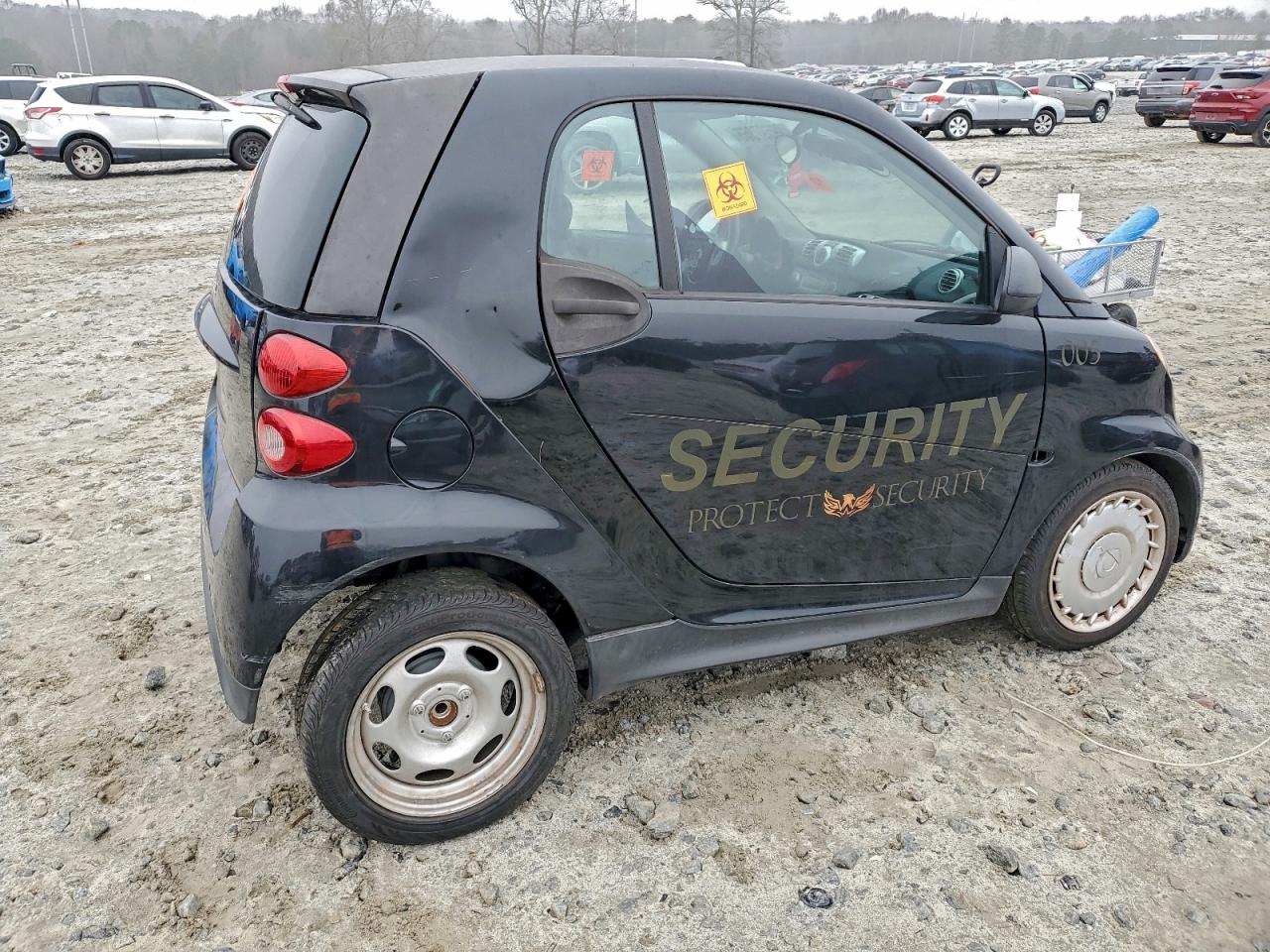 2014 Smart Fortwo Pure Black vin: WMEEJ3BA9EK754506