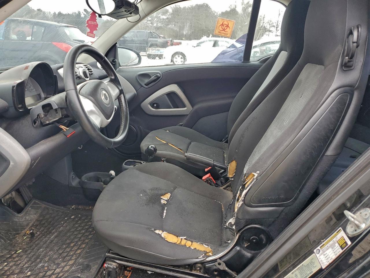 2014 Smart Fortwo Pure Black vin: WMEEJ3BA9EK754506