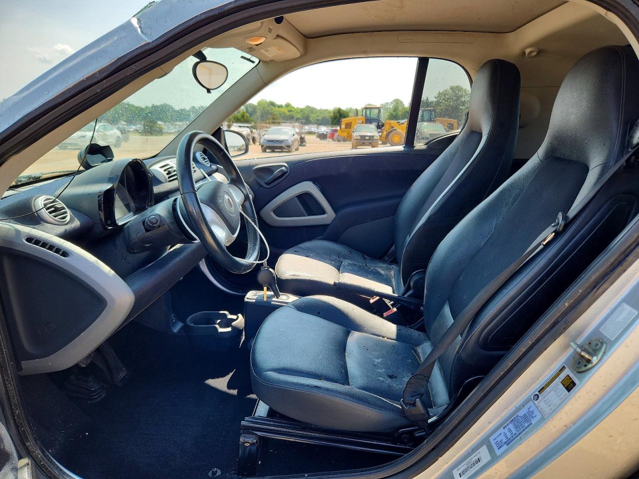 2014 Smart Fortwo Pure Белый vin: WMEEJ3BAXEK734166