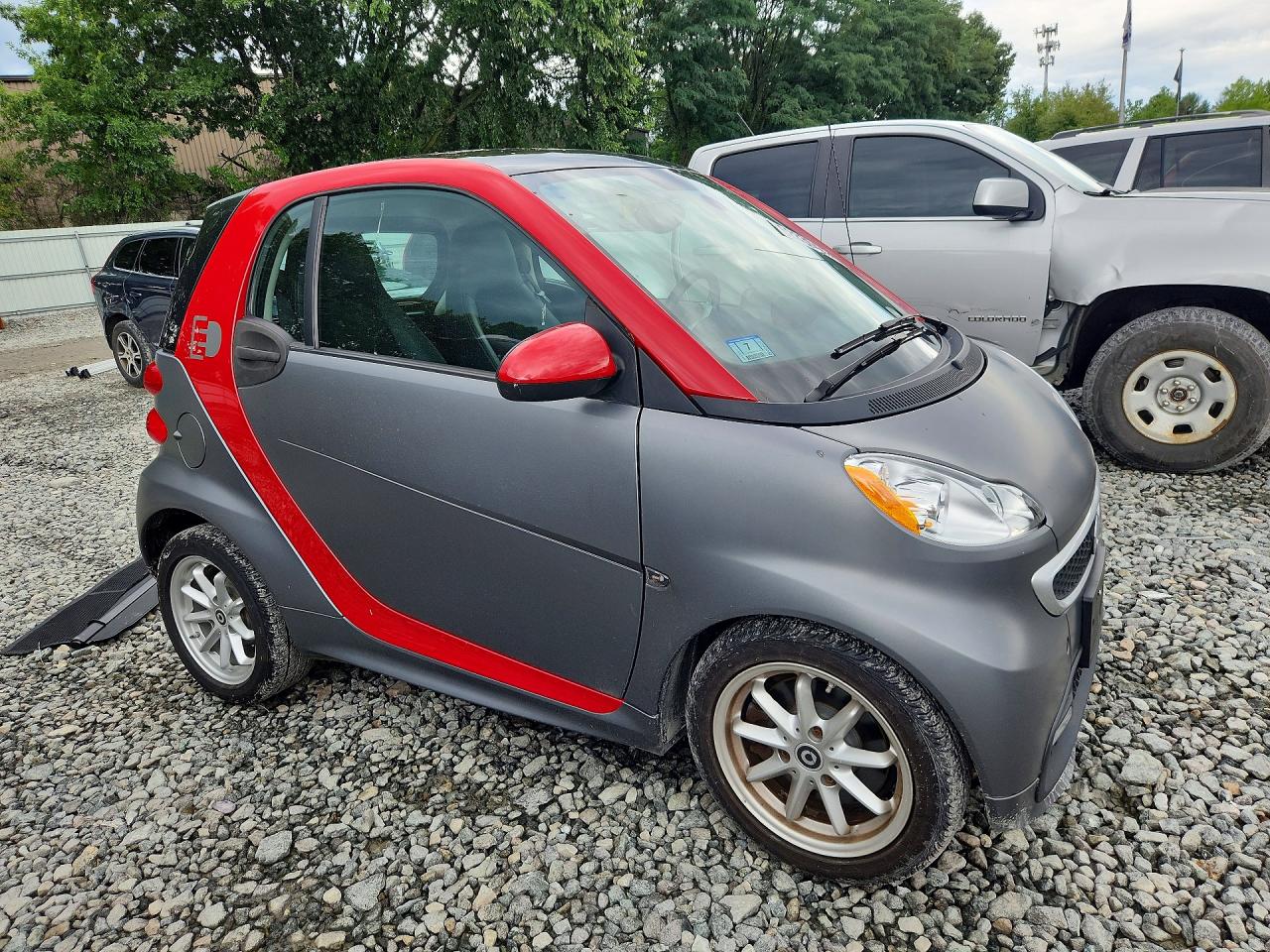 2015 Smart Fortwo Red vin: WMEEJ9AA2FK840407