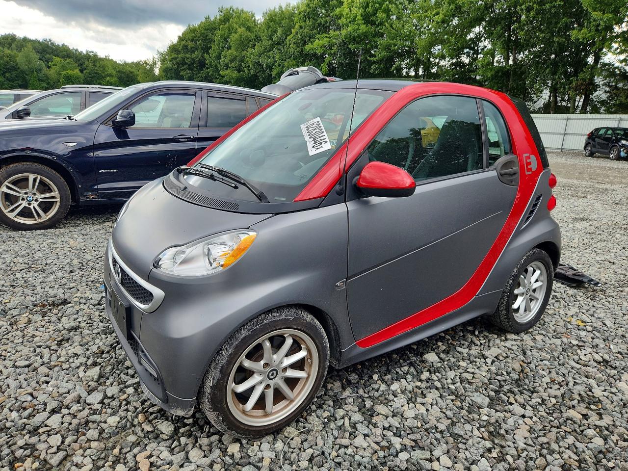 2015 Smart Fortwo Red vin: WMEEJ9AA2FK840407