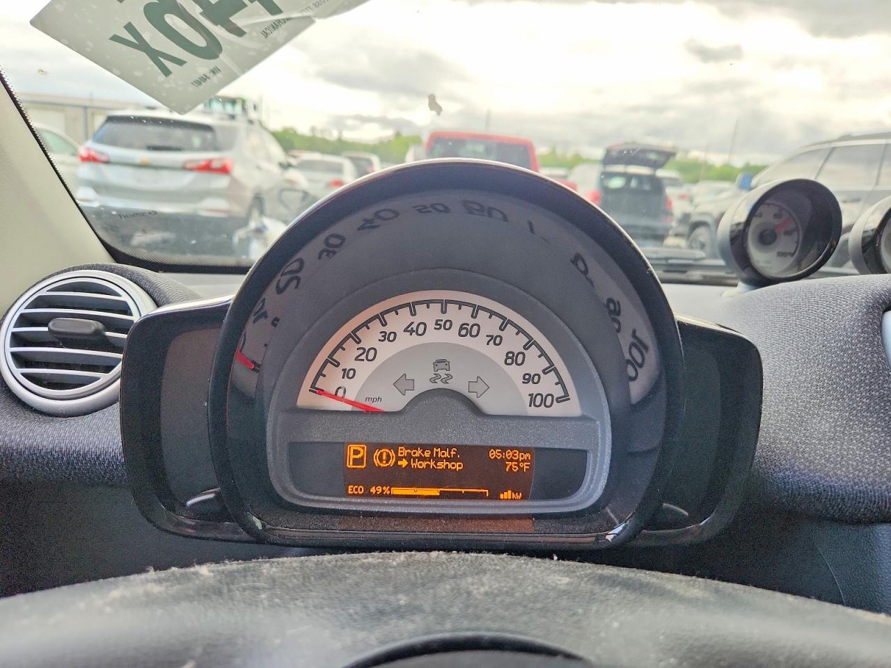 2015 Smart Fortwo Red vin: WMEEJ9AA2FK840407