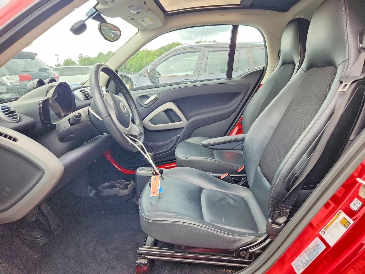 2015 Smart Fortwo Red vin: WMEEJ9AA2FK840407