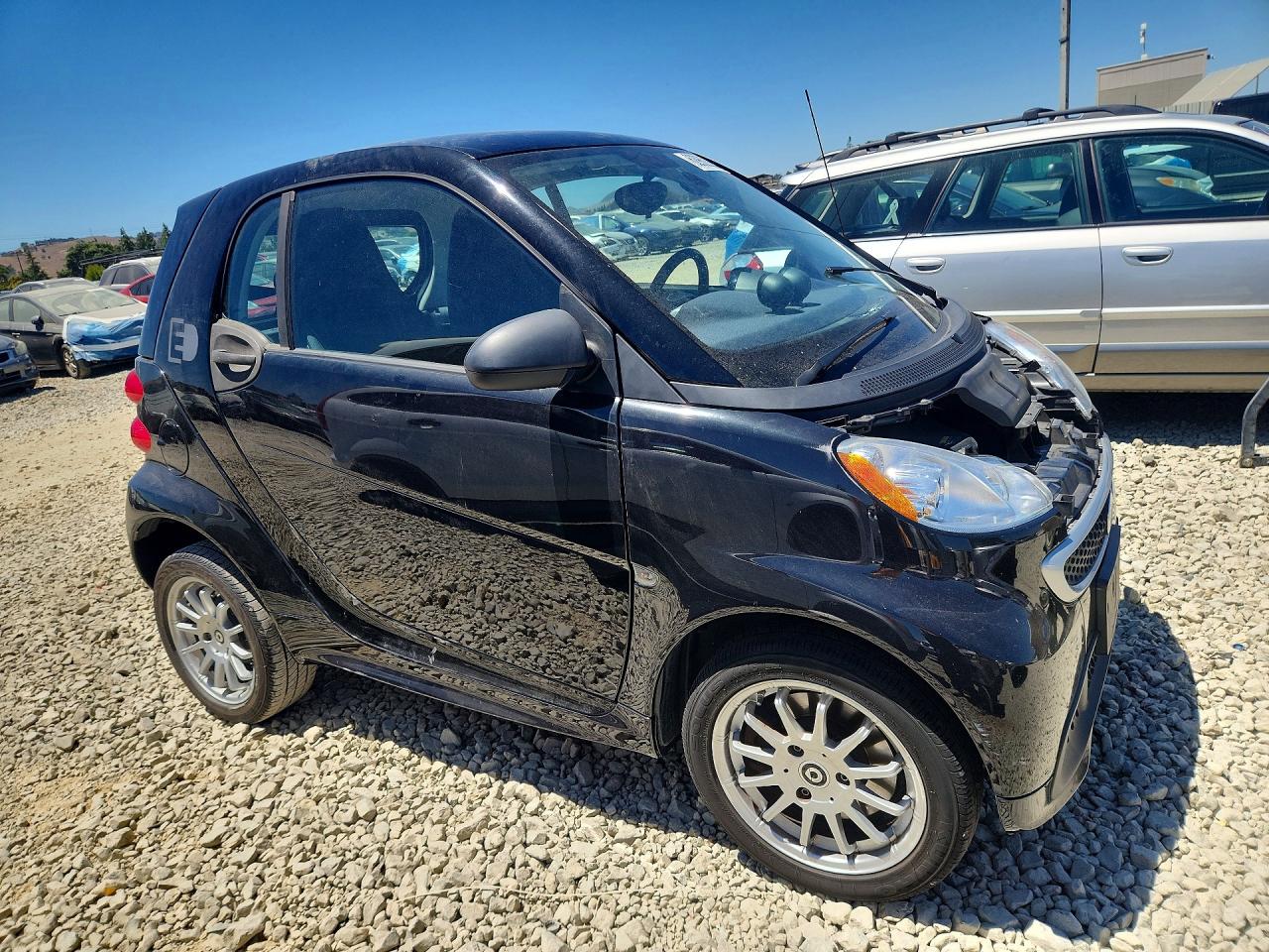 2014 Smart Fortwo Black vin: WMEEJ9AA3EK740265